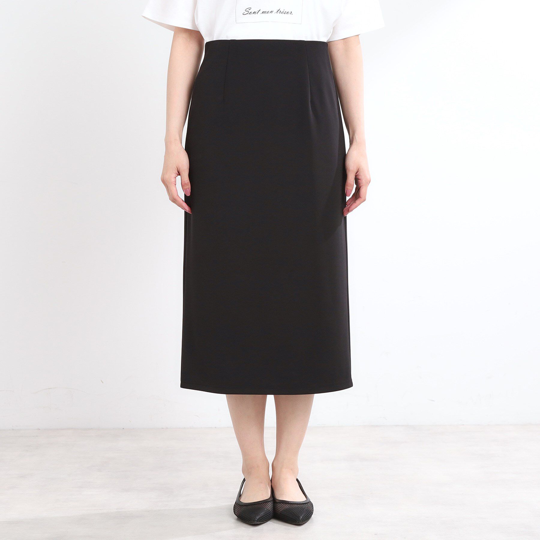 Reflect「【マシンウォッシュ可】ナロースカート」|スカート|