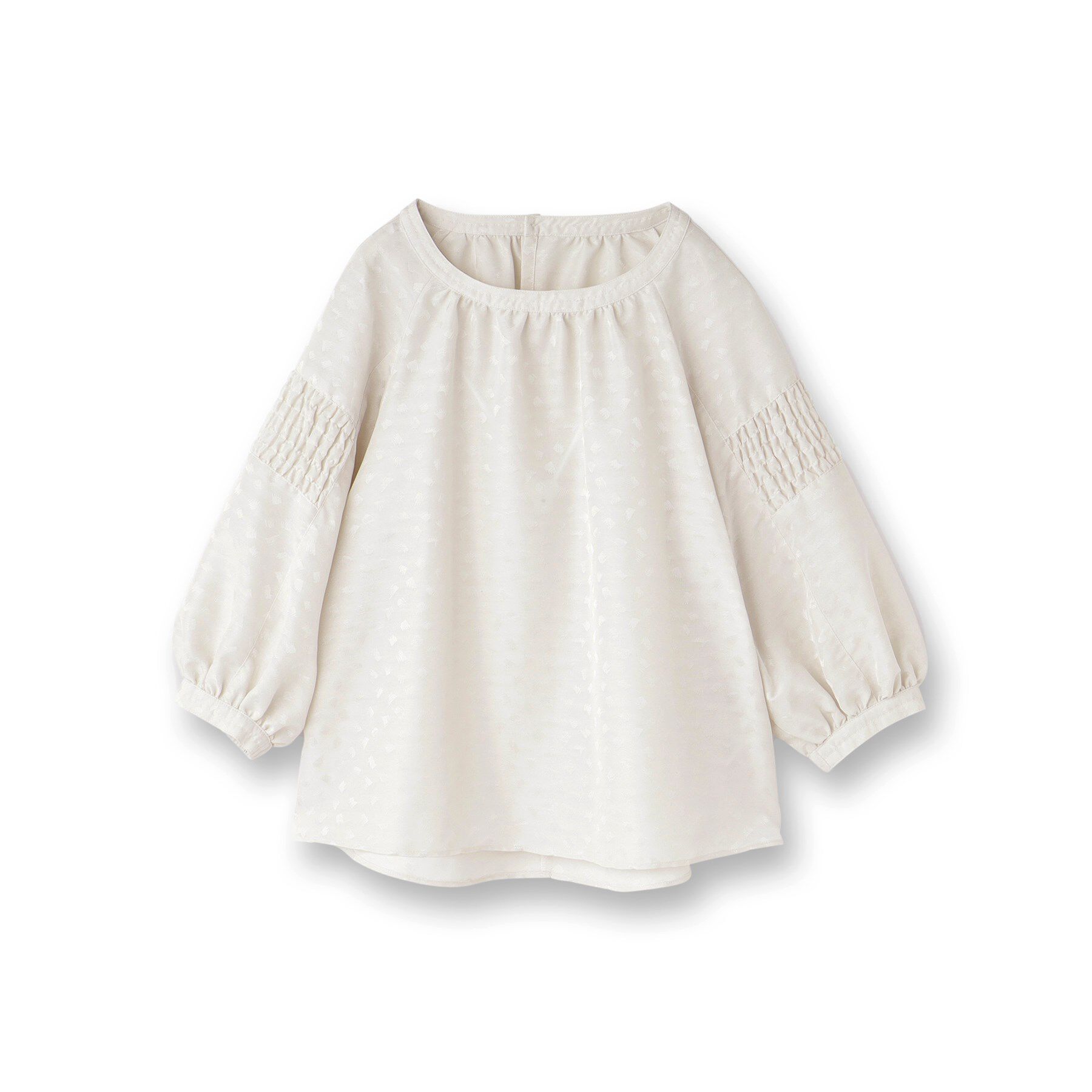 Reflect「【一枚で着映える◎】レオパード風ジャカードブラウス」|シャツ・ブラウス|