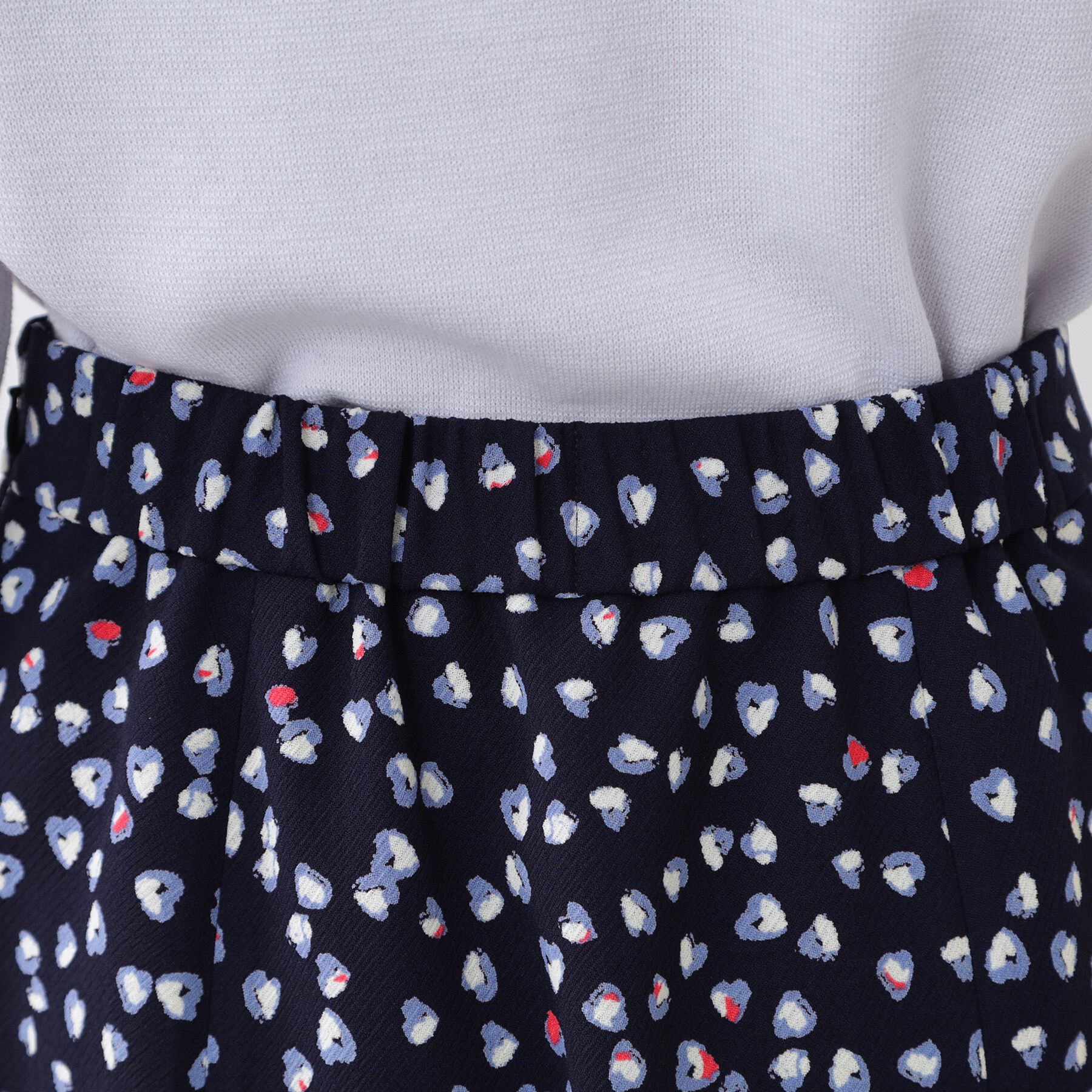 Reflect「ソフトフレアプリントスカート」|スカート|