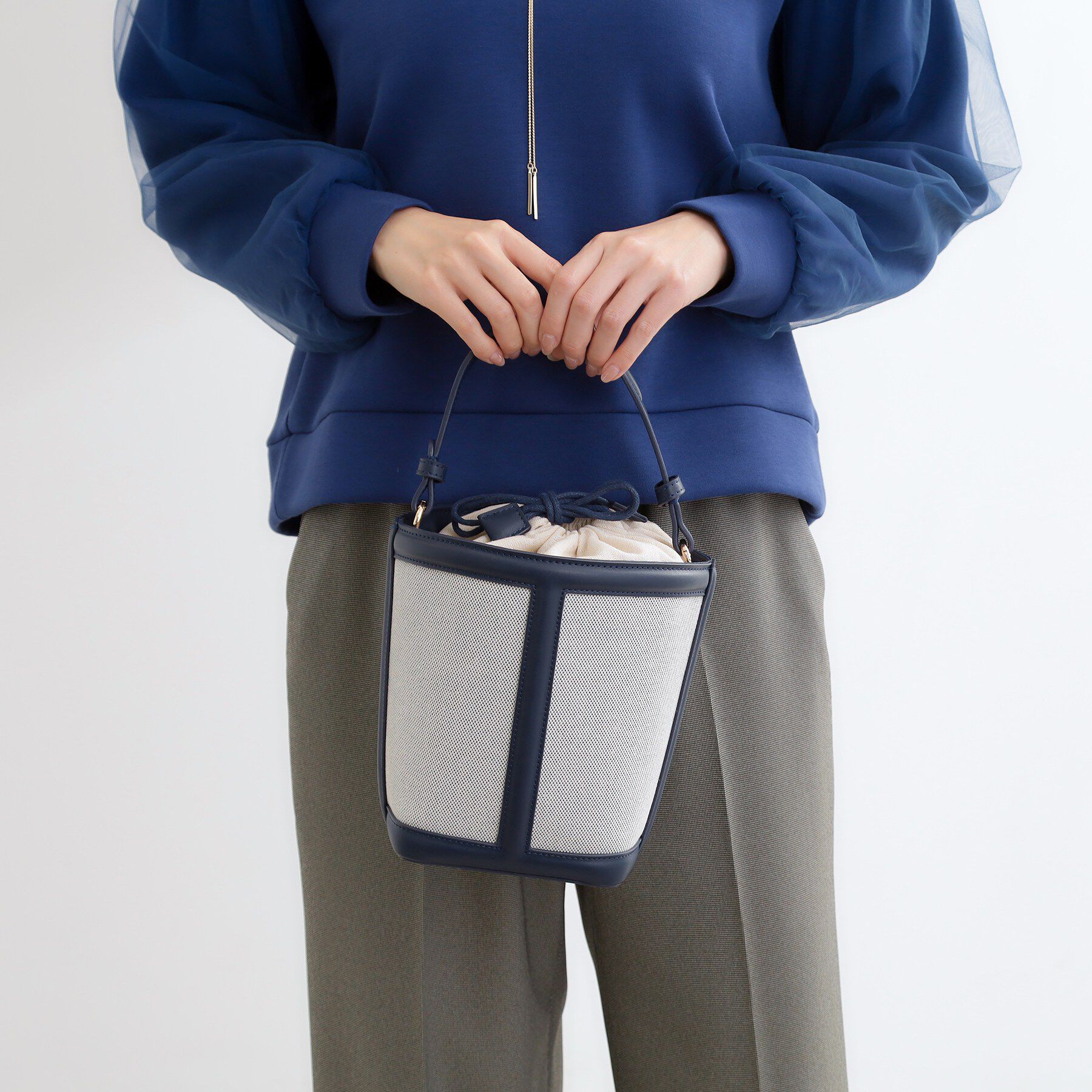 Reflect「【ショルダー付き】バケット型ワンショルダーバッグ」|ショルダー・メッセンジャー|