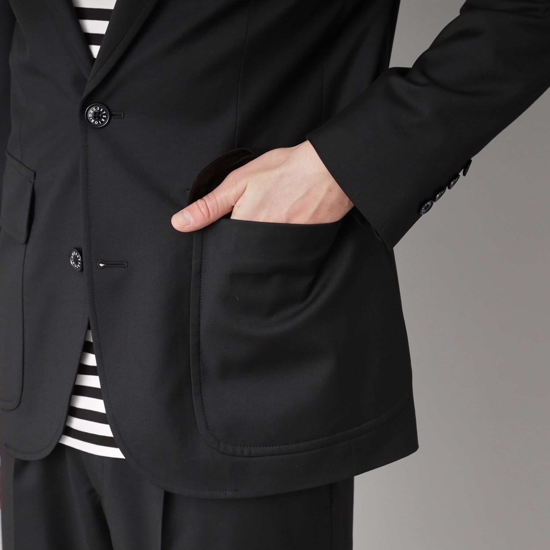 DRESSTERIOR「ウールブレンド コンフォータブルジャケット」|テーラードジャケット|