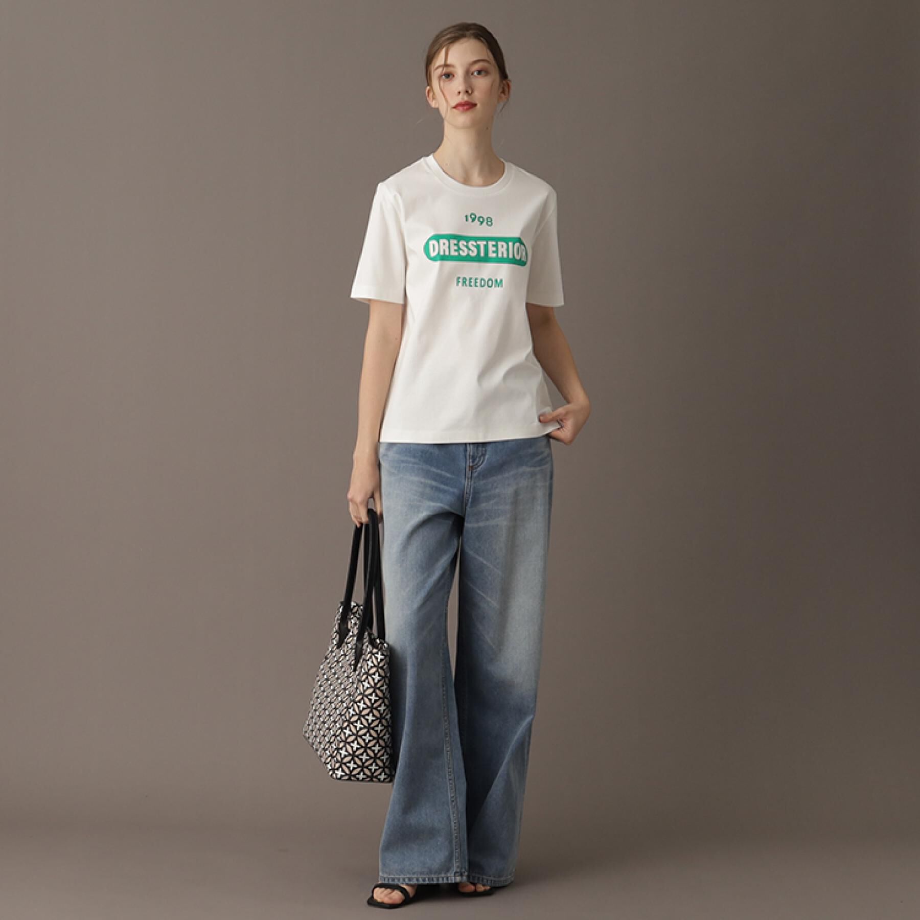 DRESSTERIOR「【接触冷感/抗菌防臭/消臭】ルクア・EC限定アニバーサリーTシャツ」|Tシャツ・カットソー|