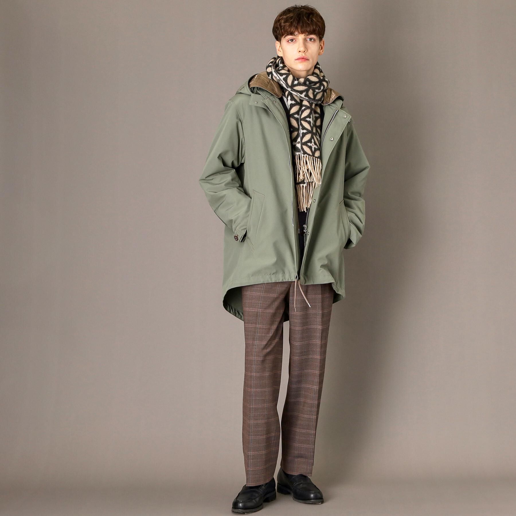 DRESSTERIOR「パデッドライト ショートモッズパーカー」|ミリタリー・モッズコート|