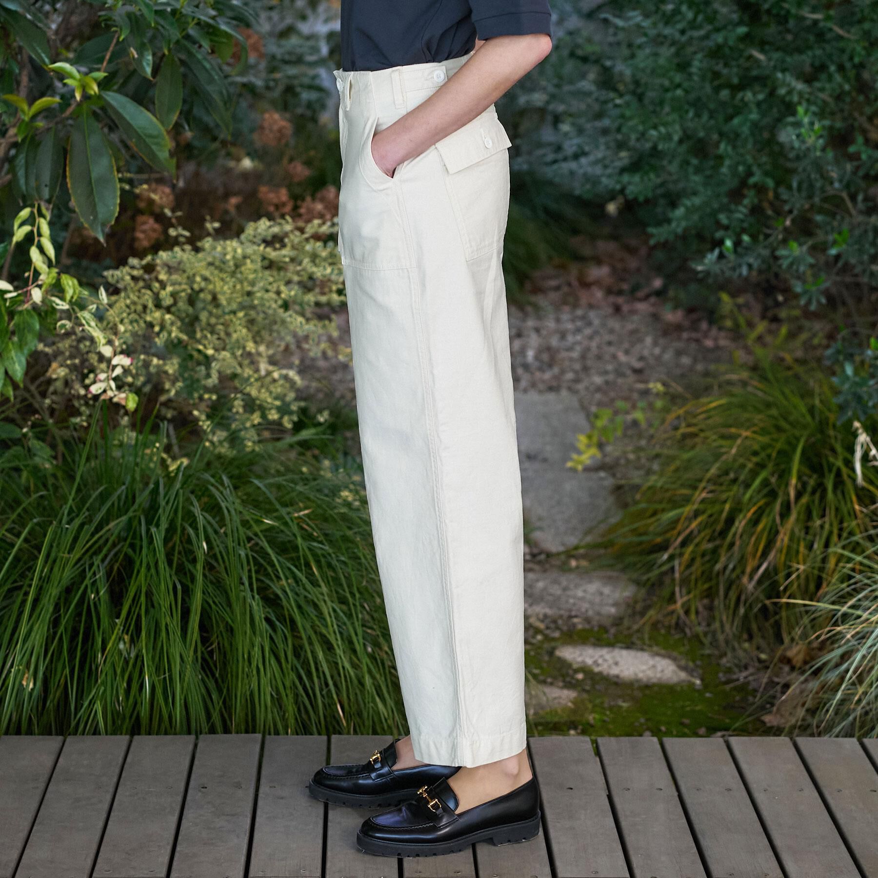 DRESSTERIOR「【ウォッシャブル】バックサテンベイカーパンツ」|その他|