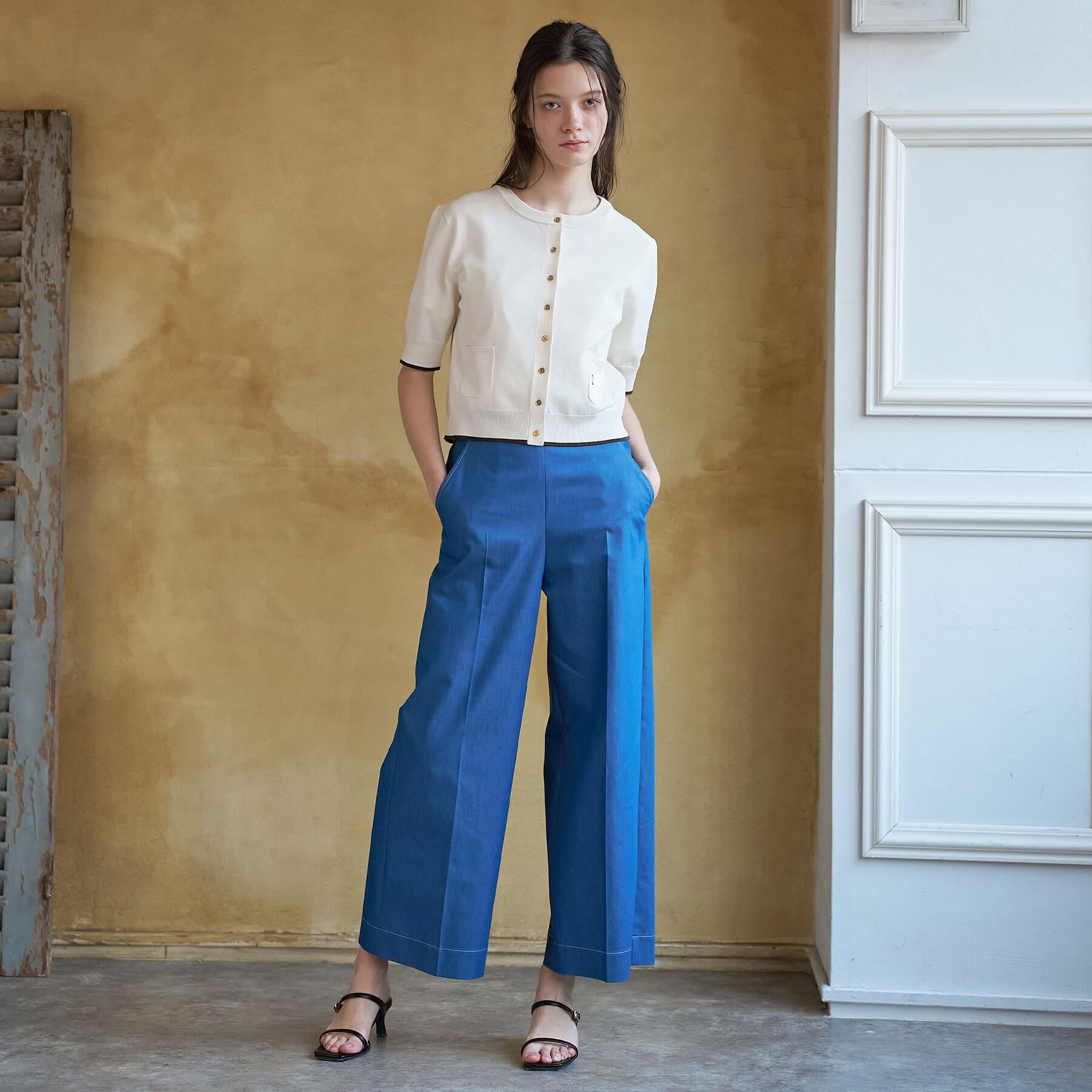 DRESSTERIOR「イージーウエスト ワイドデニム」|その他|