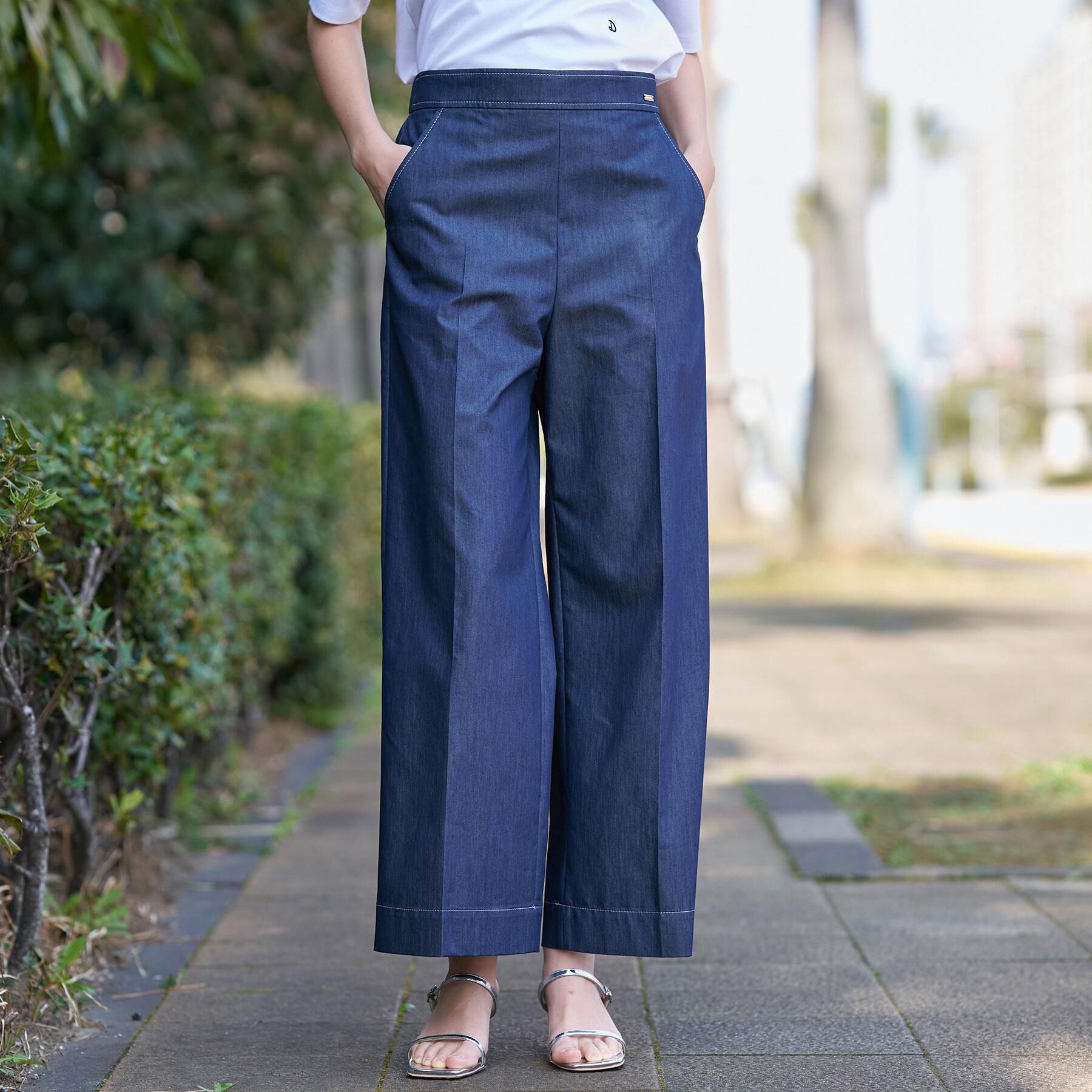 DRESSTERIOR「イージーウエスト ワイドデニム」|その他|