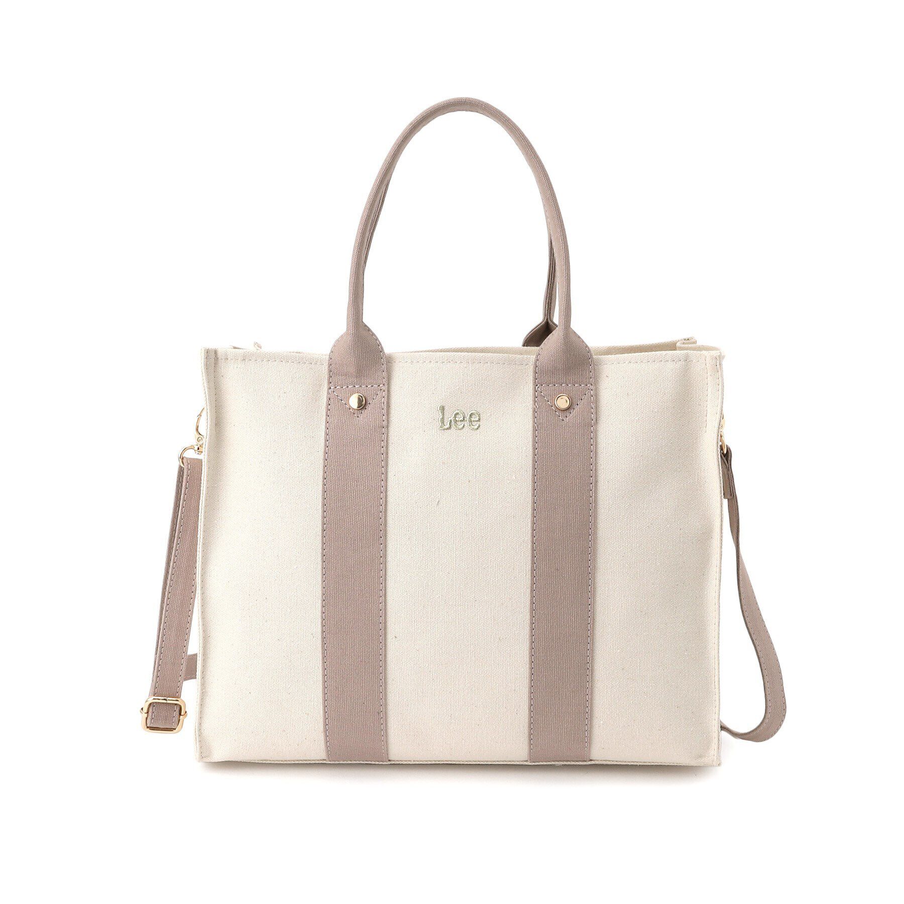 grove「【Lee別注】スクエアA4 2WAYトート【A4サイズ収納可】」|トートバッグ|