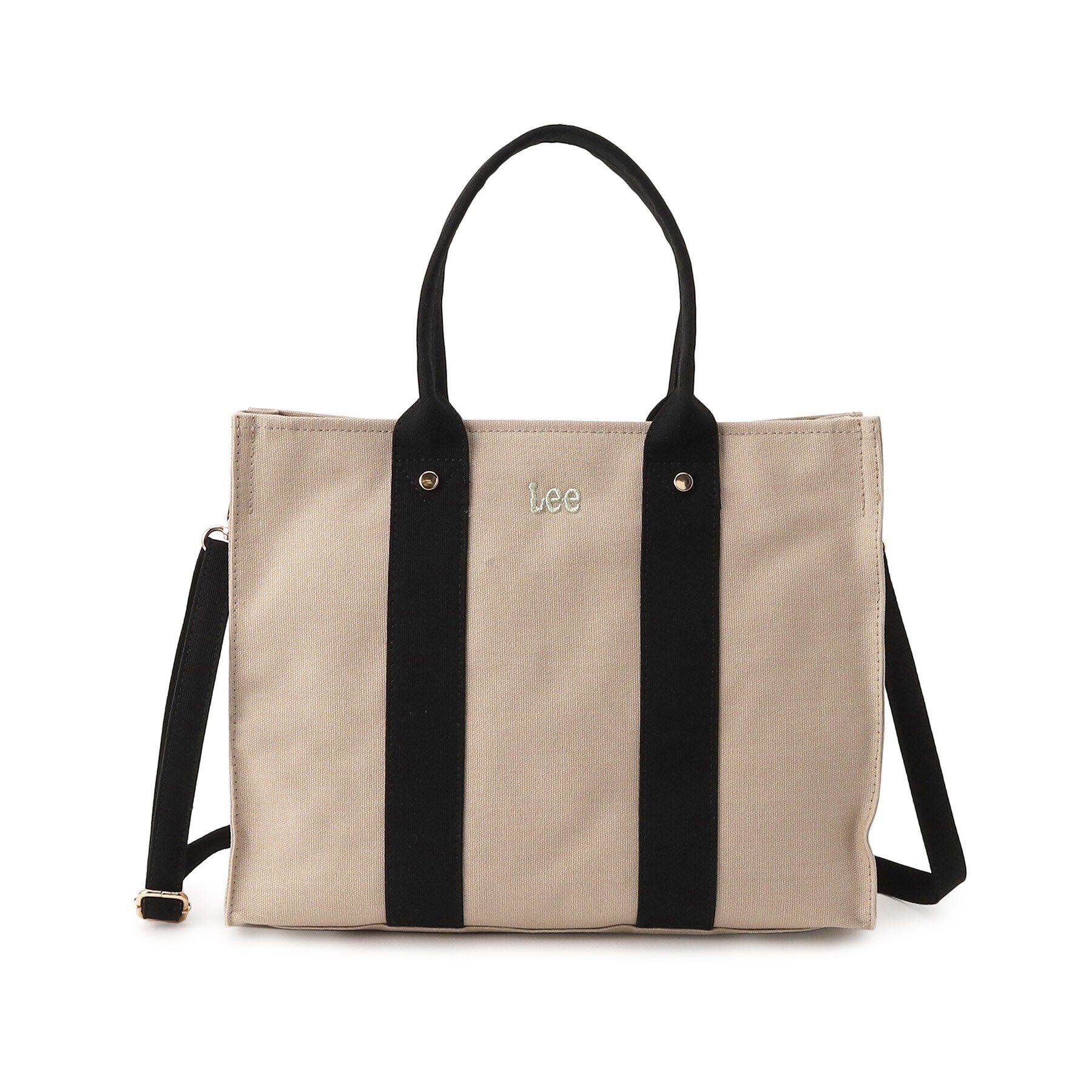 grove「【Lee別注】スクエアA4 2WAYトート【A4サイズ収納可】」|トートバッグ|