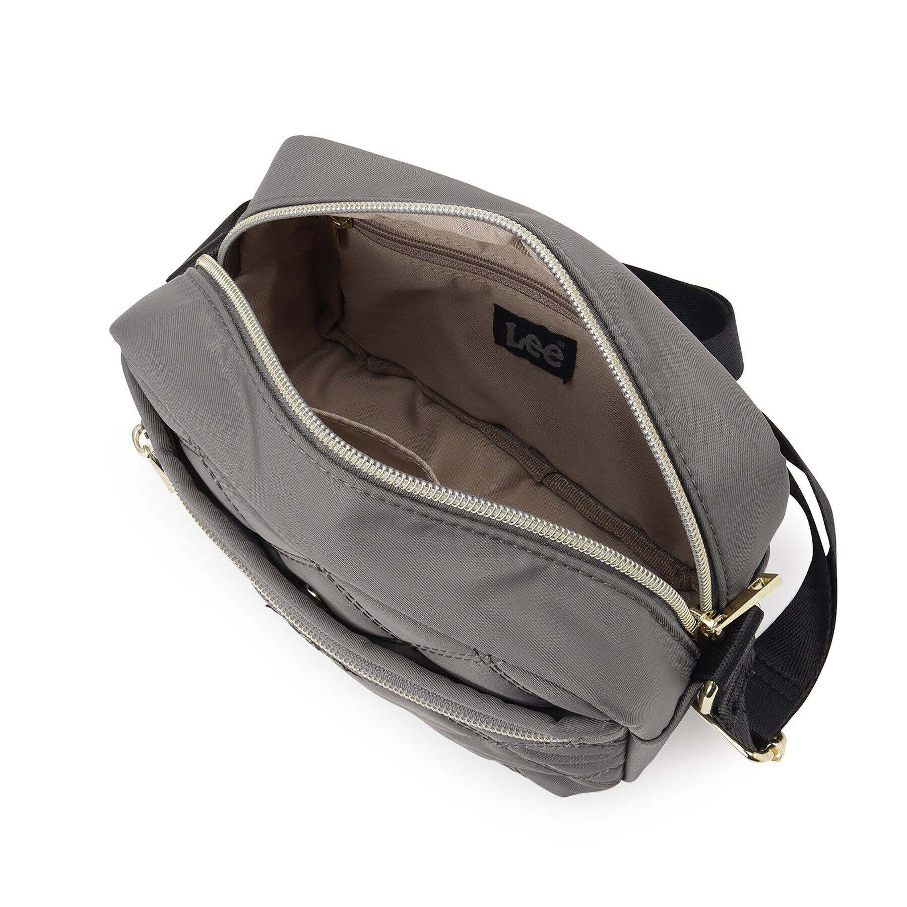 grove「【Lee別注】撥水キルトスクエアショルダー」|ショルダー・メッセンジャー|