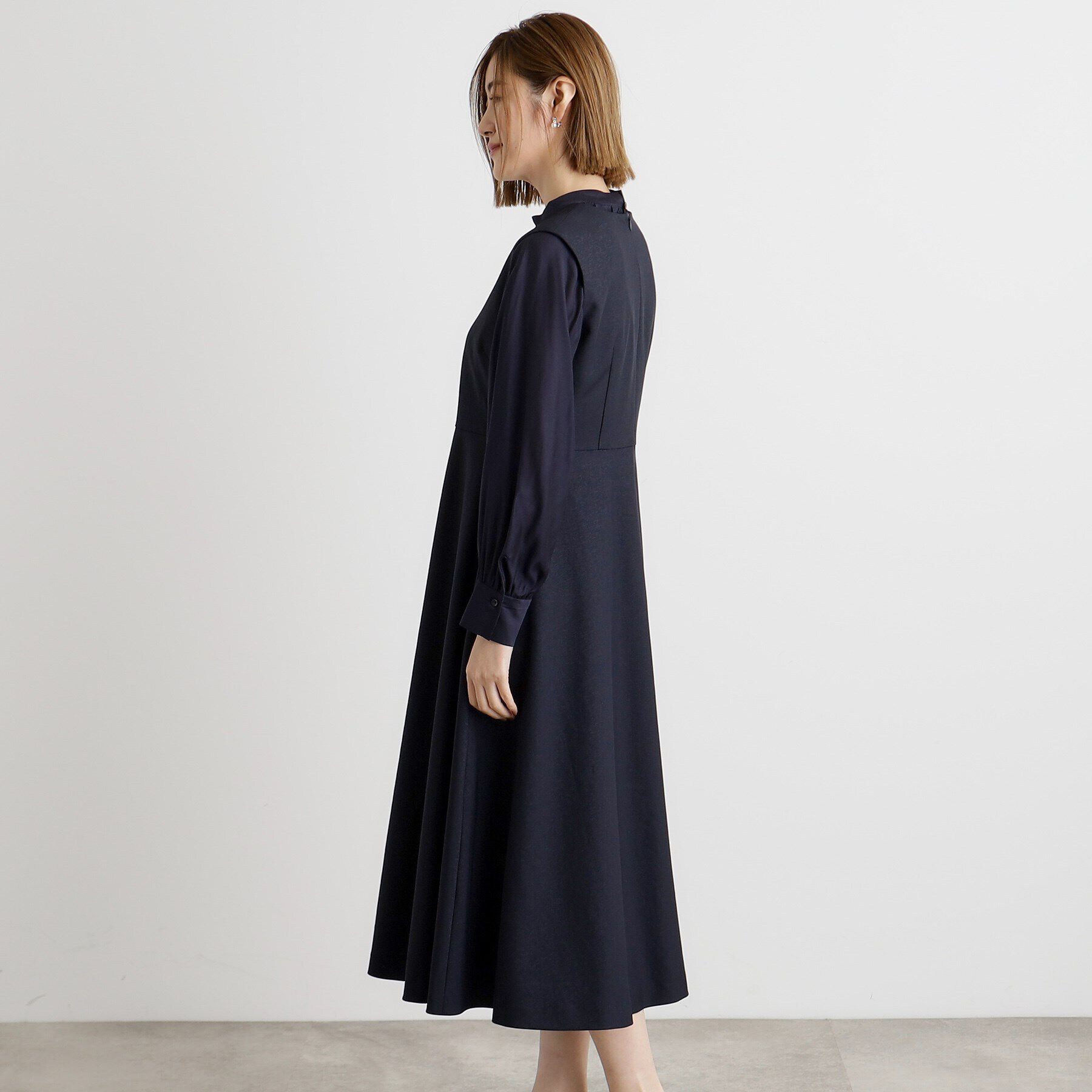 grove「ジャンパードレス＆ブラウスセットアップ」|ワンピース|