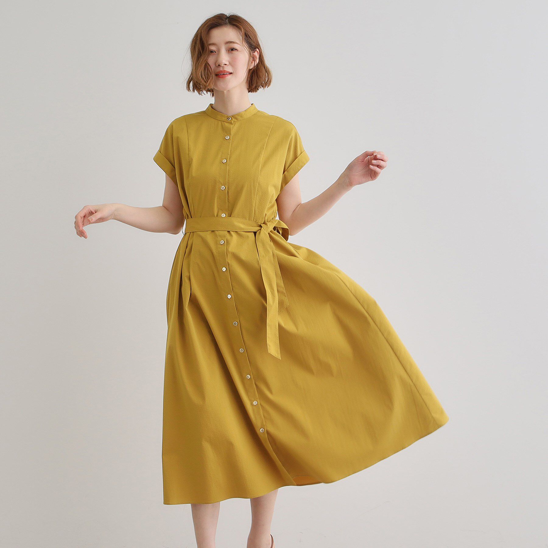 grove「【UVカット・洗濯機OK】アクティブも綺麗も叶うワンピース」|ワンピース|