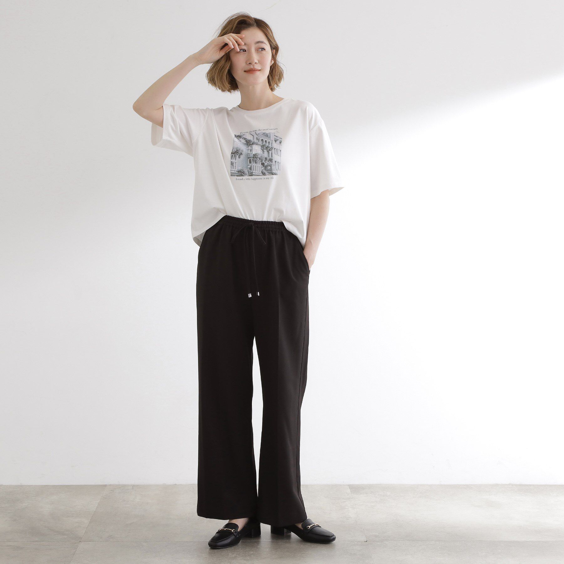 grove「夏に映える　大人のクロップドTシャツ」|Tシャツ・カットソー|