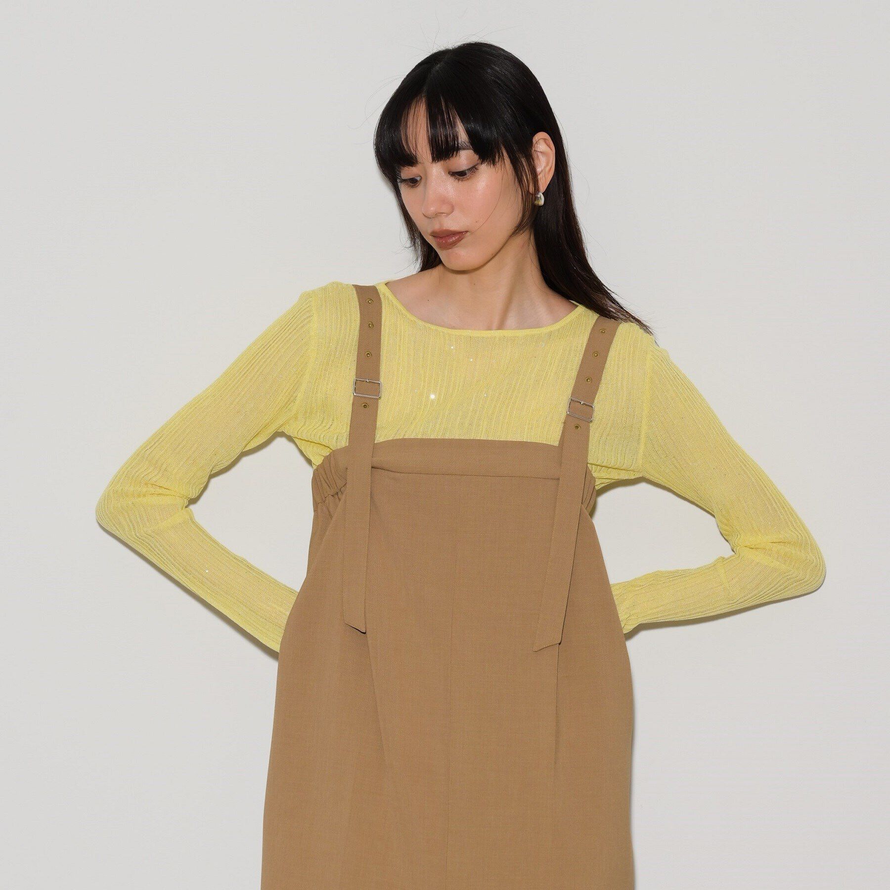 GALLEST「シアースパンコールニット」|ニット・セーター|