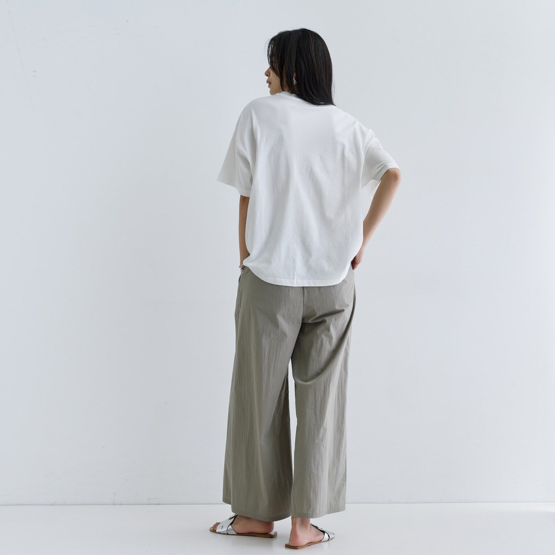 GALLEST「タイプライターラップワイドパンツ」|その他|