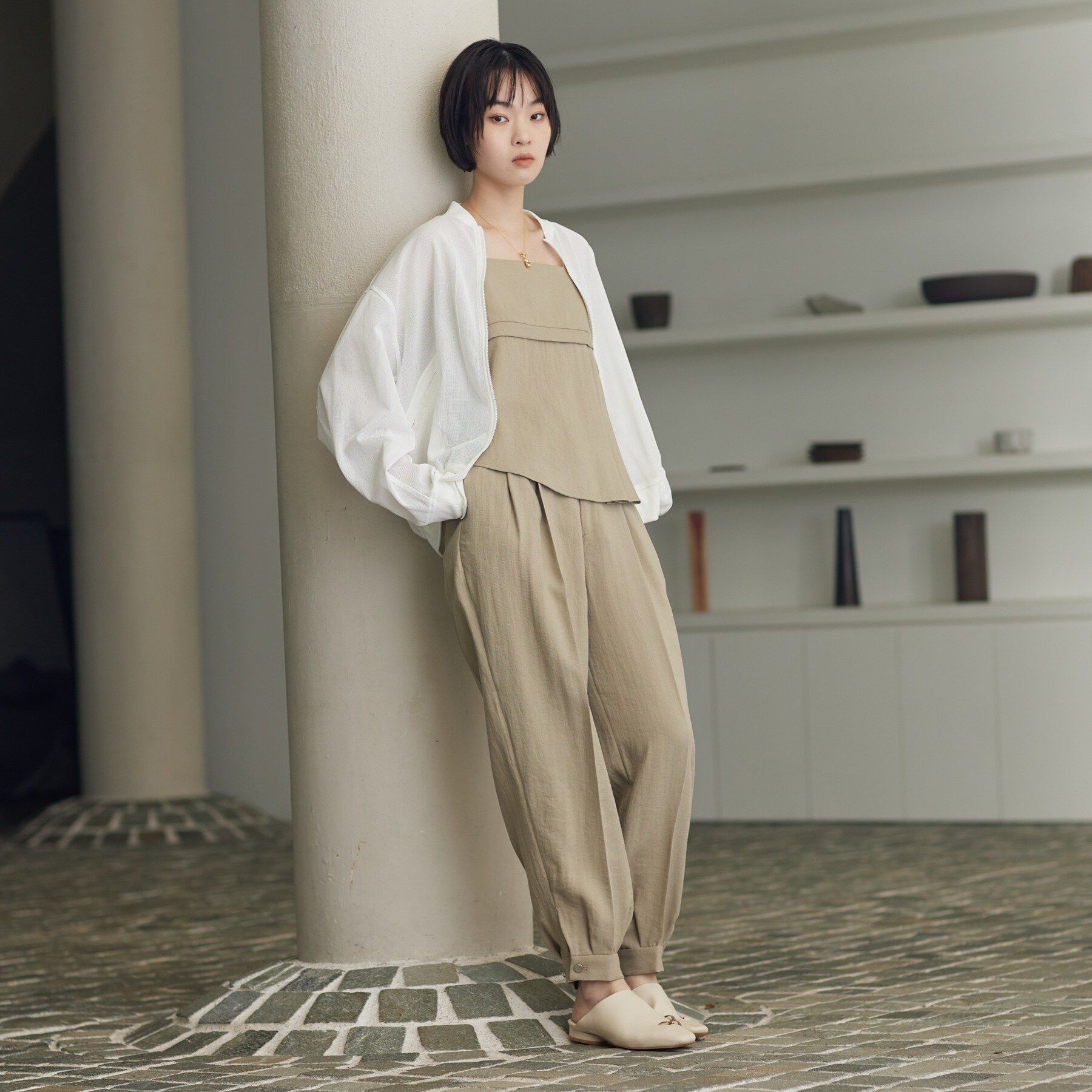 GALLEST「メッシュブルゾン」|ブルゾン・スタジャン|