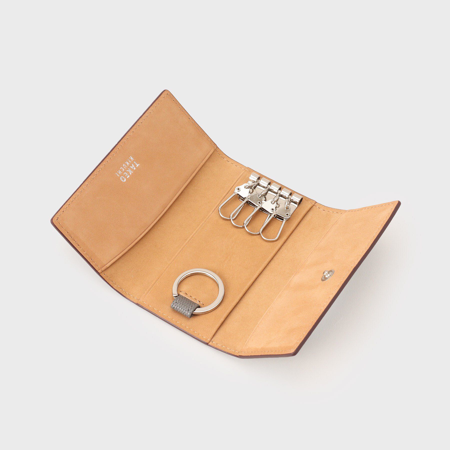 TAKEO KIKUCHI「【ソフト＆ナチュラル】ミニメッシュ レザー キーケース」|キーケース|