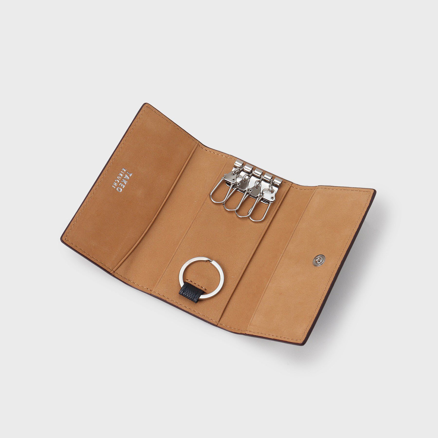 TAKEO KIKUCHI「【ソフト＆ナチュラル】ミニメッシュ レザー キーケース」|キーケース|