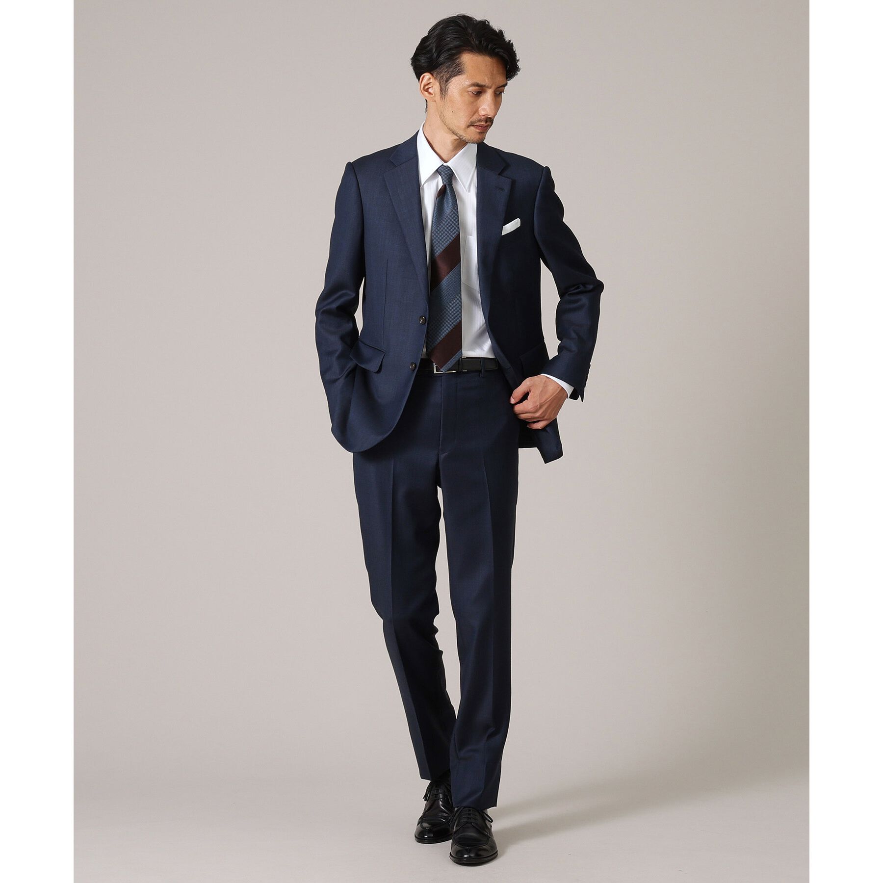 TAKEO KIKUCHI「【Made in JAPAN】ドビーストライプ ドレス シャツ」|シャツ・ブラウス|