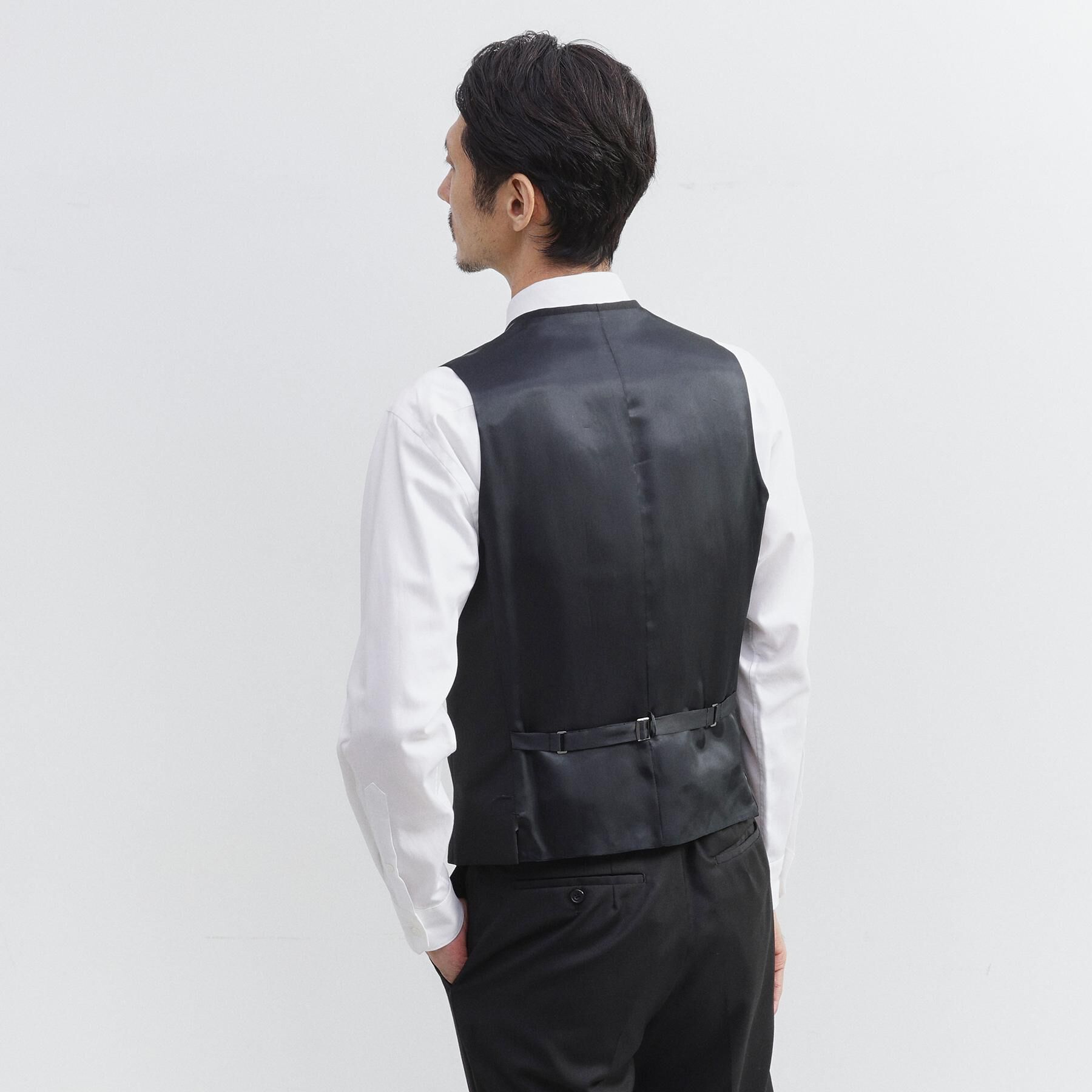 TAKEO KIKUCHI「【冠婚葬祭/3ピース対応】サージ ベスト」|スーツ|