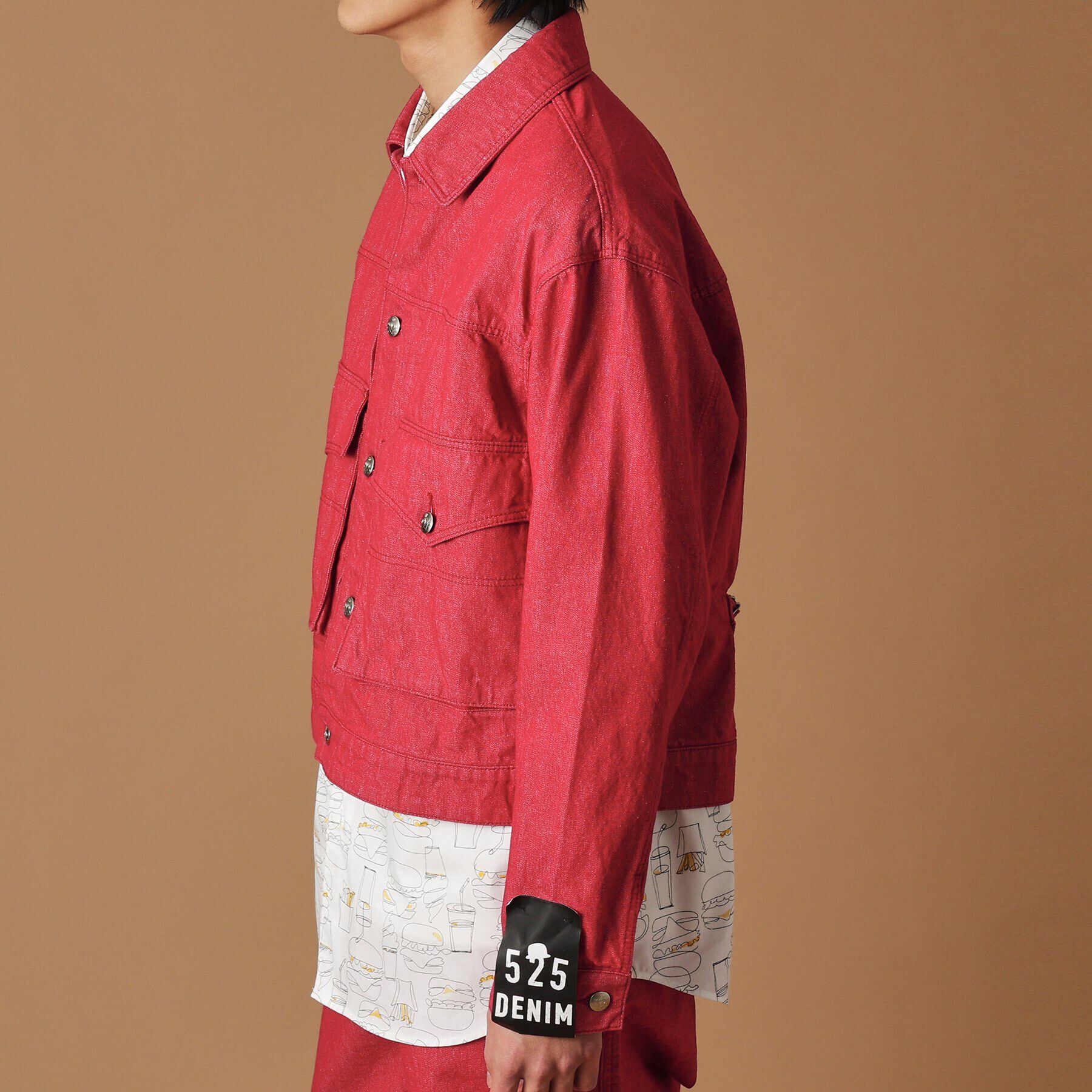 40CARATS&525「525DENIM　カラーデニムジャケット」|デニムジャケット|