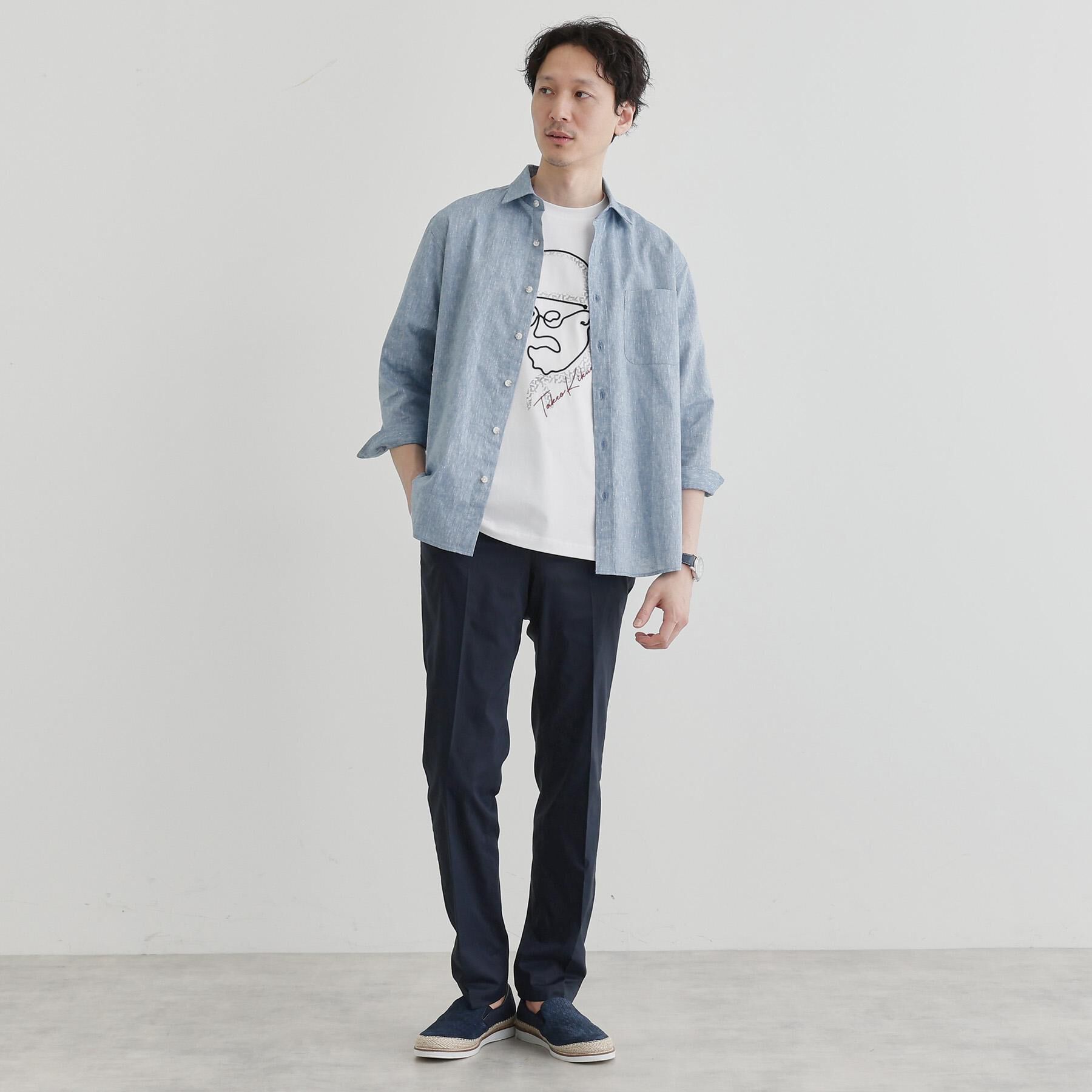 TAKEO KIKUCHI「サイドゴアウエスト ストレートパンツ」|その他|