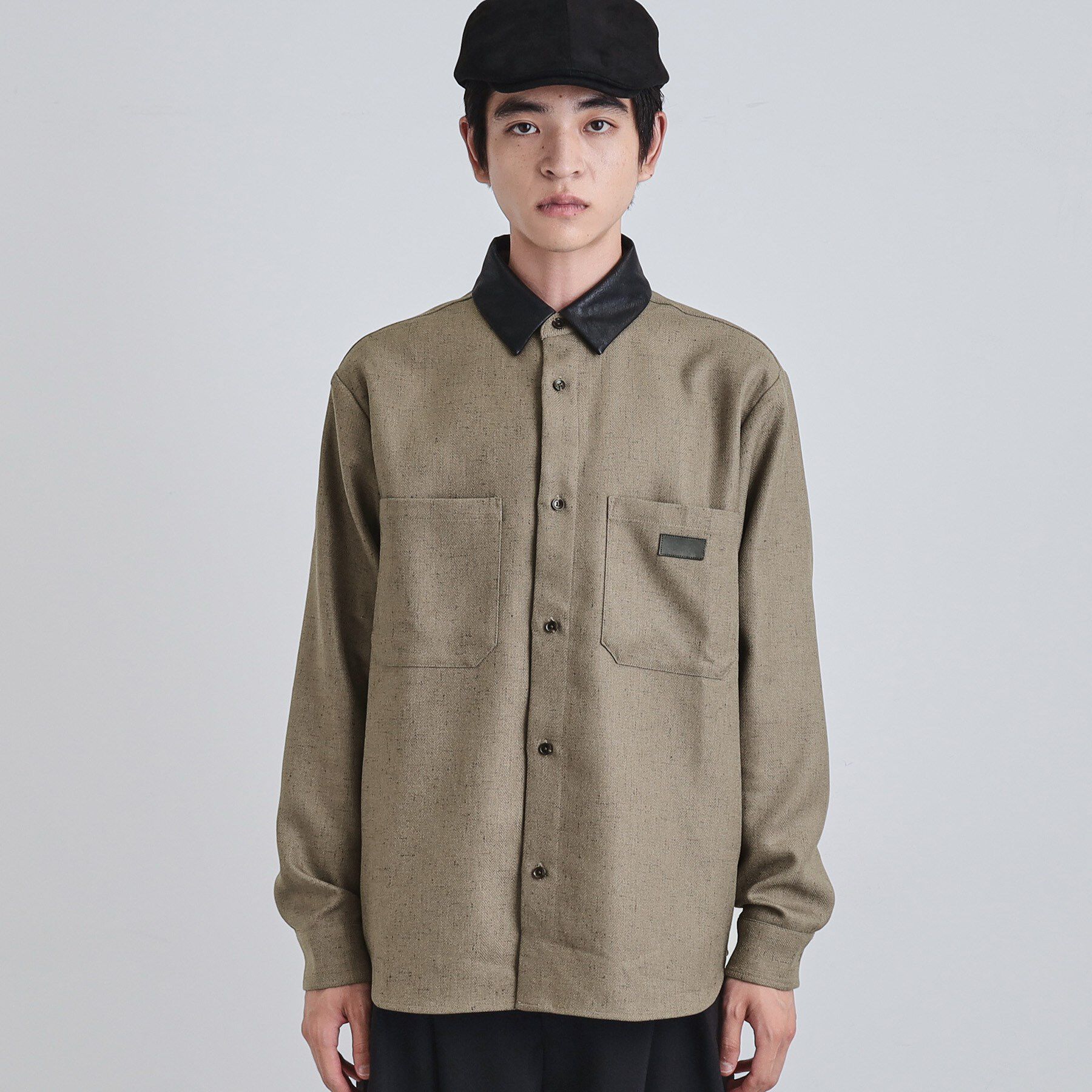 tk.TAKEO KIKUCHI「ヘリンボーンワーカーシャツ」|シャツ・ブラウス|