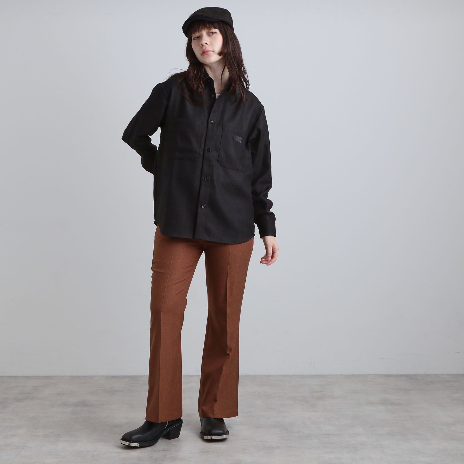 tk.TAKEO KIKUCHI「ヘリンボーンワーカーシャツ」|シャツ・ブラウス|