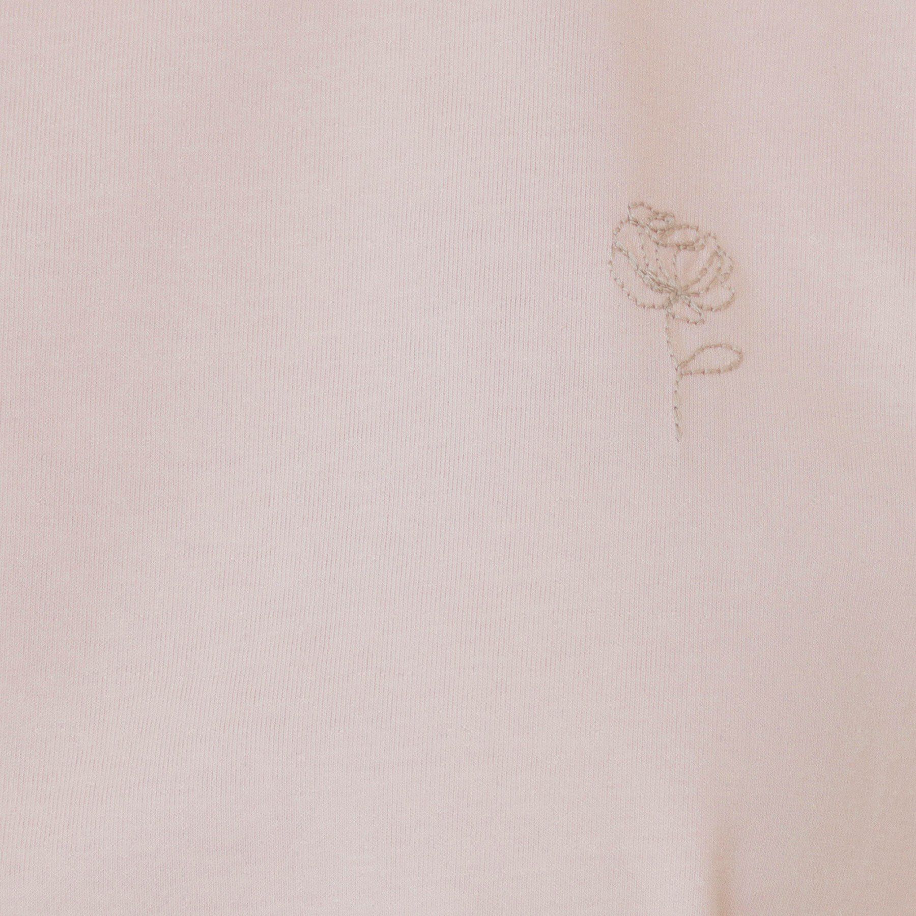 index「《6色展開/S-3Lサイズ》フラワー刺繍Tシャツ【汗ジミ防止/吸水速乾/接触冷感/UVケア/洗濯機洗」|Tシャツ・カットソー|