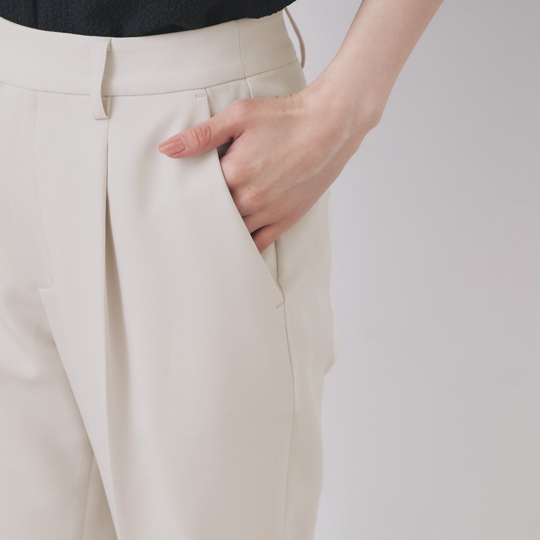 index「ストレッチテーパードパンツ/セットアップ対応【洗濯機洗い可/イージーアイロン/防シワ】」|その他|