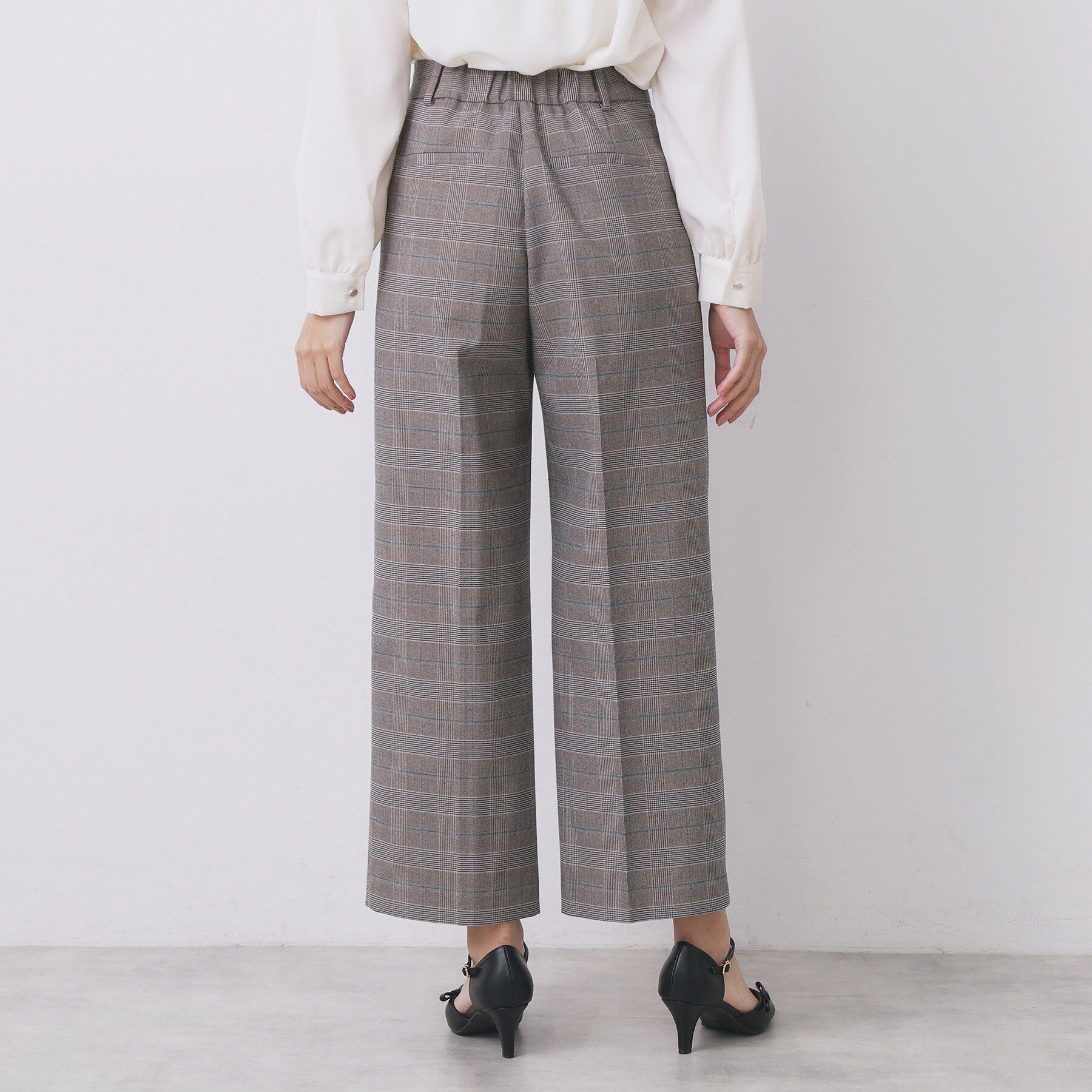 index「ワイドストレートパンツ/セットアップ対応可【洗濯機OK/イージーアイロン】」|その他|