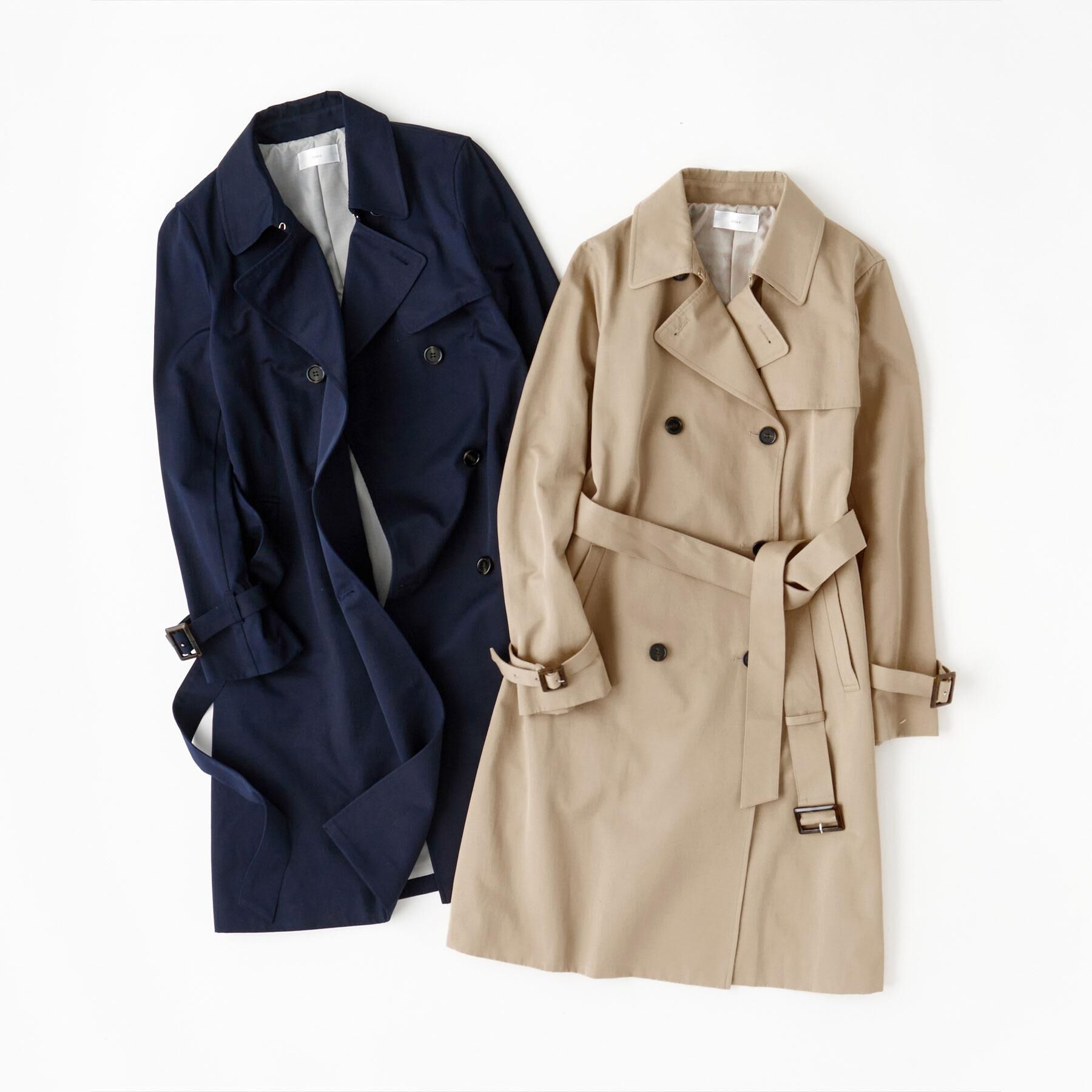 index「撥水トレンチコート【洗濯機OK/花粉対応】《XS～3L》」|トレンチコート|