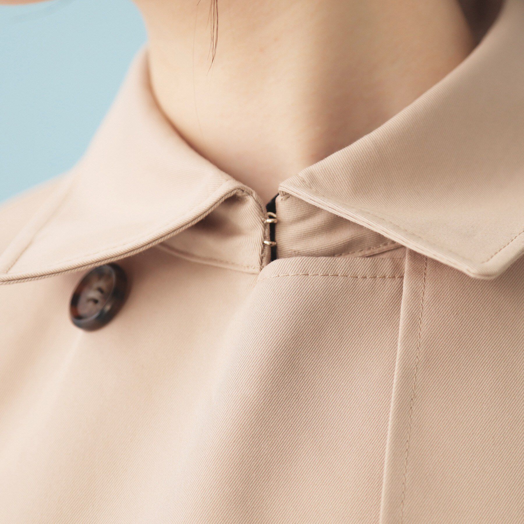 index「キャンディスリーブショートトレンチコート【洗濯機OK/撥水/防花粉】《5col》」|トレンチコート|