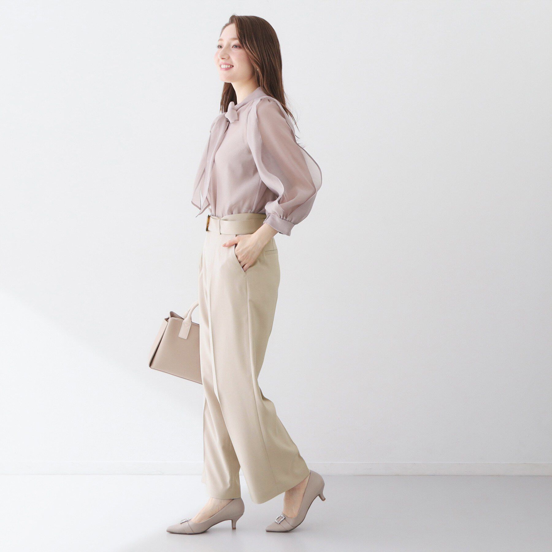 index「ストレッチワイドストレートパンツ/セットアップ対応【洗濯機OK/吸水速乾】」|その他|