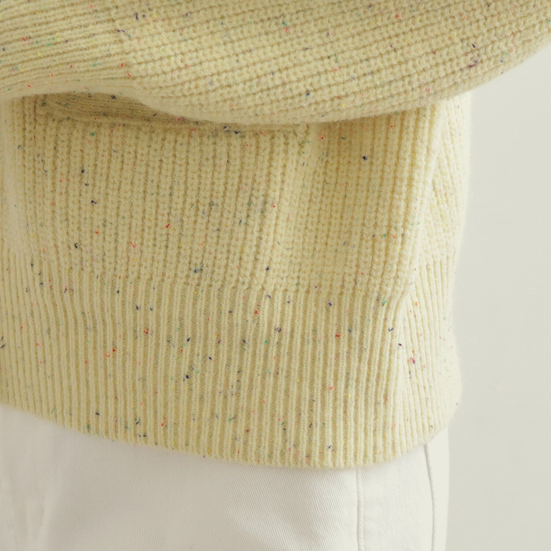 OPAQUE.CLIP「カラーネップニットカーディガン【洗濯機洗い可】」|カーディガン|