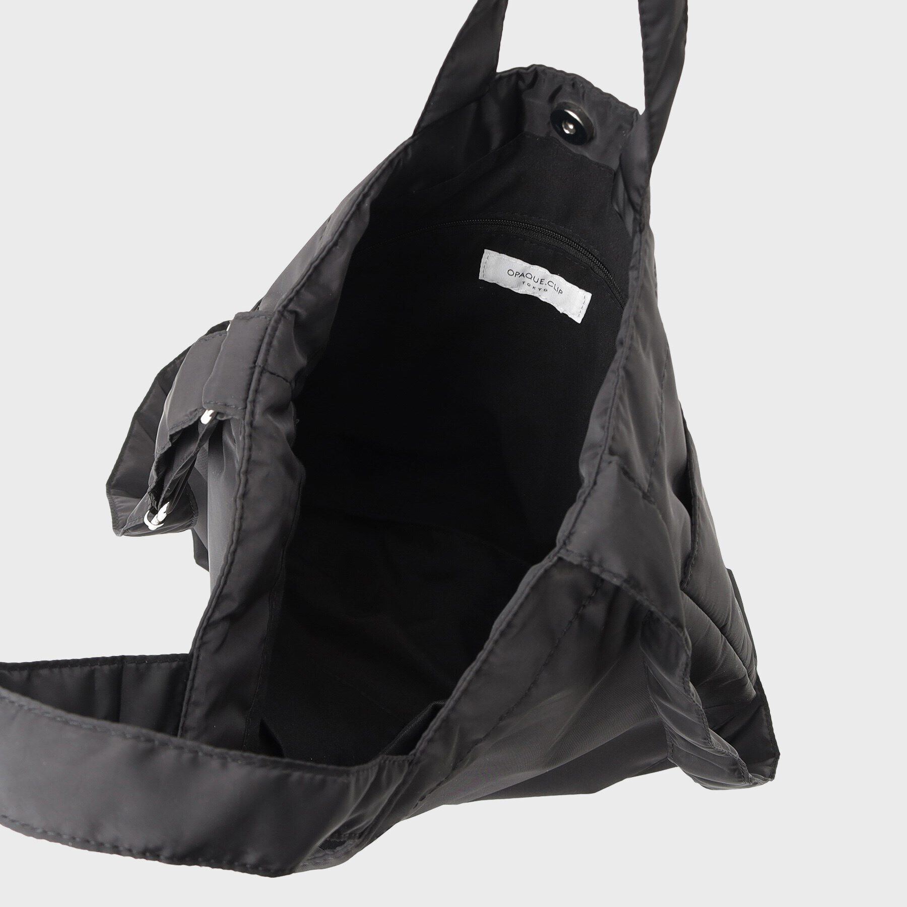 OPAQUE.CLIP「【2WAY/A4サイズ対応】メタルプレートトートバッグ」|トートバッグ|