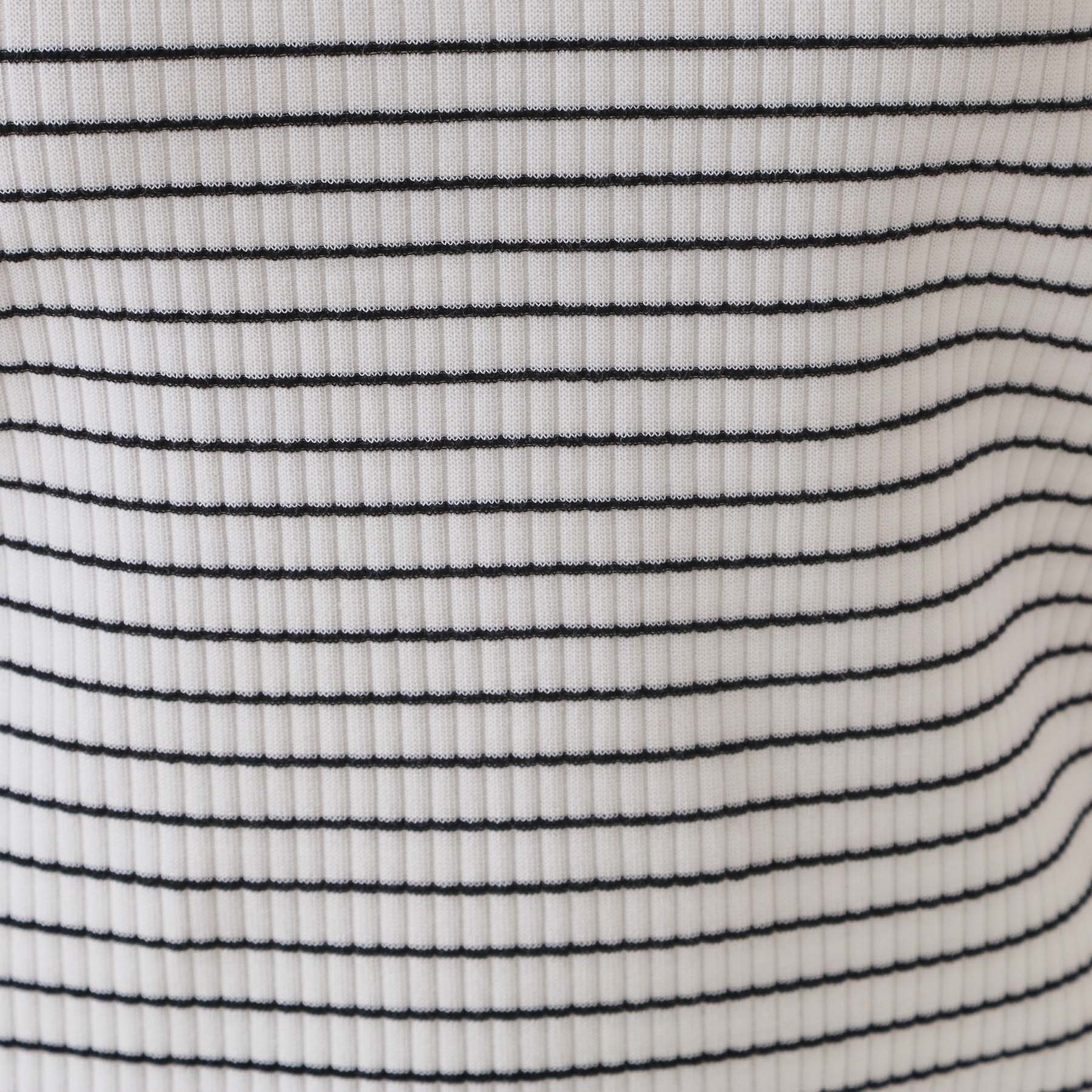 OPAQUE.CLIP「ボートネックリブカットソー【洗濯機洗い可】」|Tシャツ・カットソー|