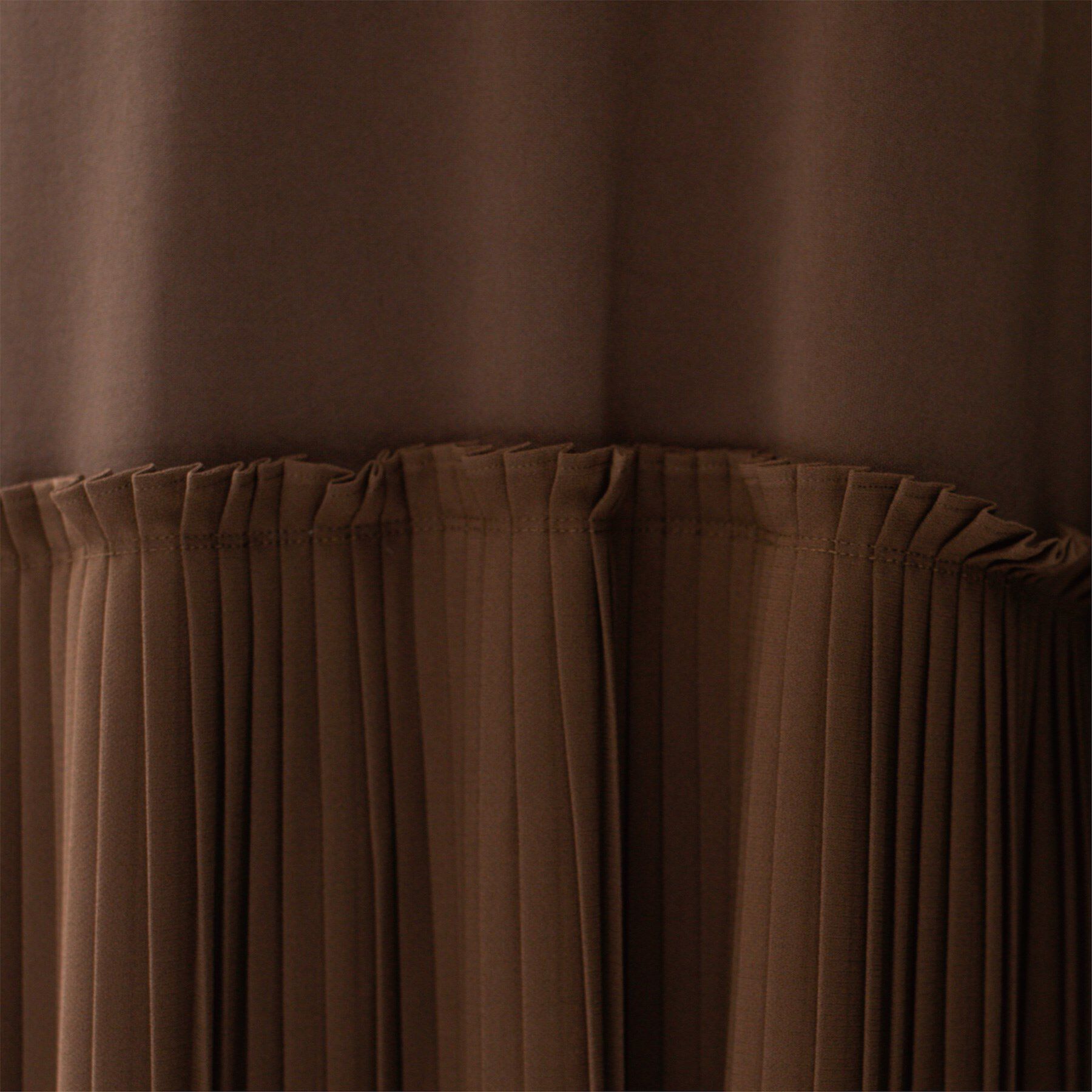 OPAQUE.CLIP「プリーツ切替ノースリーブワンピース【洗濯機洗い可】」|ワンピース|