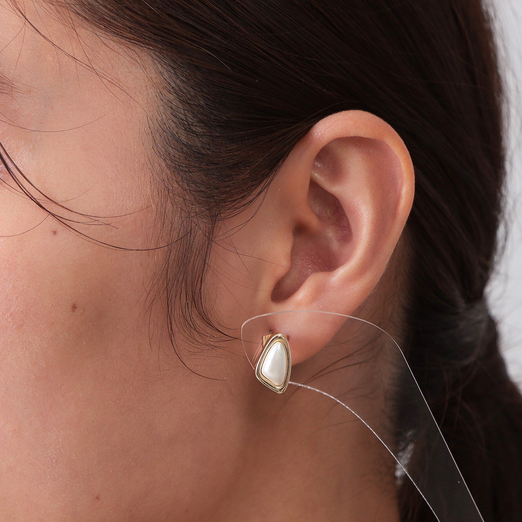 OPAQUE.CLIP「ドロップ型ピアス」|ピアス|