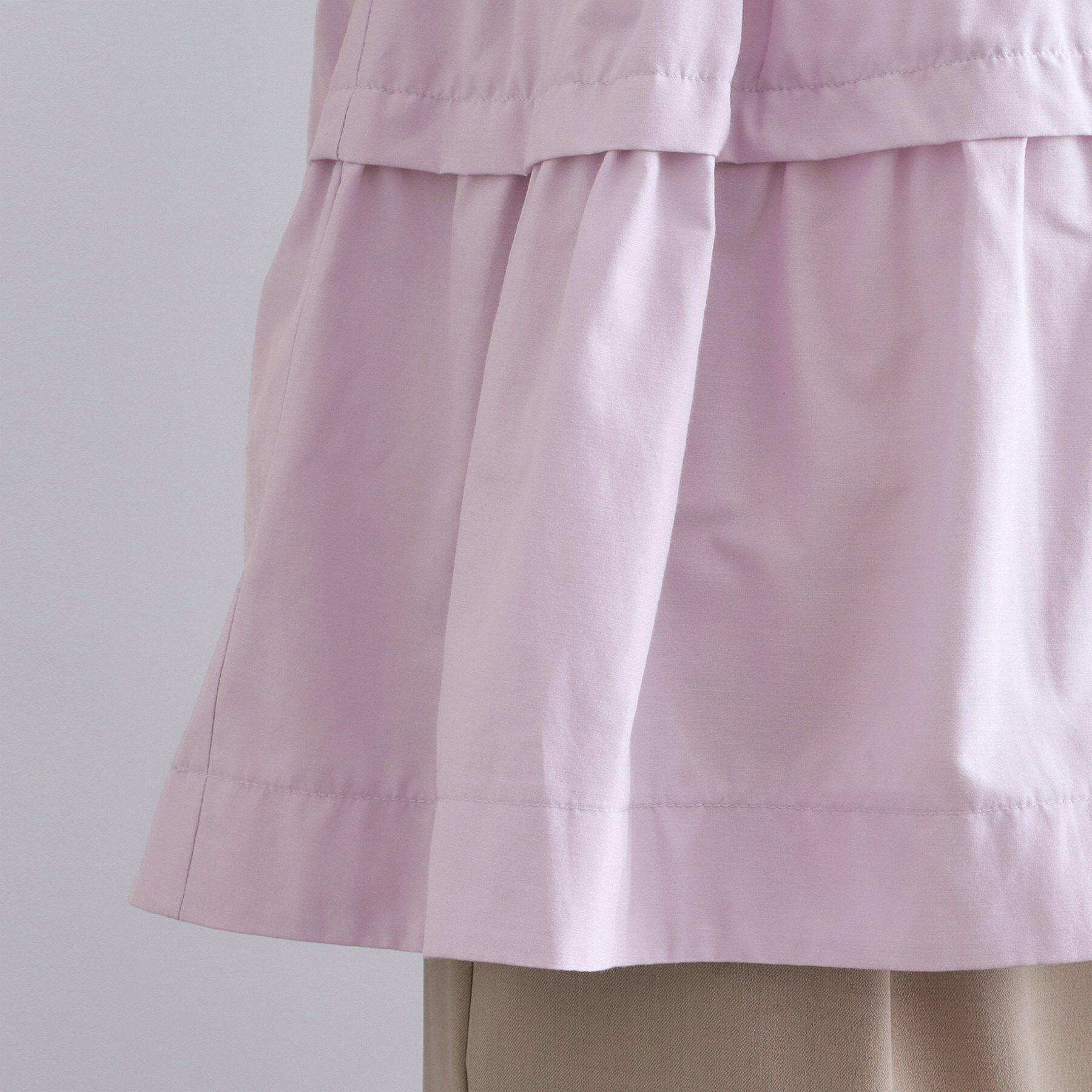 OPAQUE.CLIP「ドッキングティアードトップス【洗濯機洗い可】」|Tシャツ・カットソー|