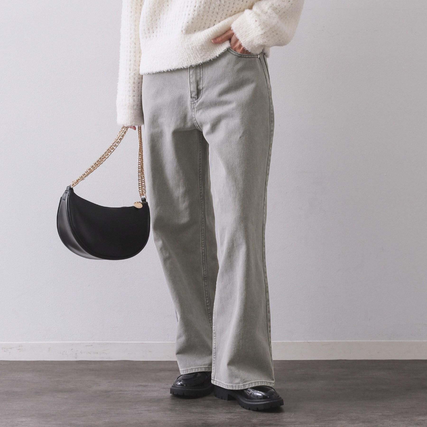 OPAQUE.CLIP「ヴィンテージカラーワイドストレートパンツ【洗濯機OK】」|その他|