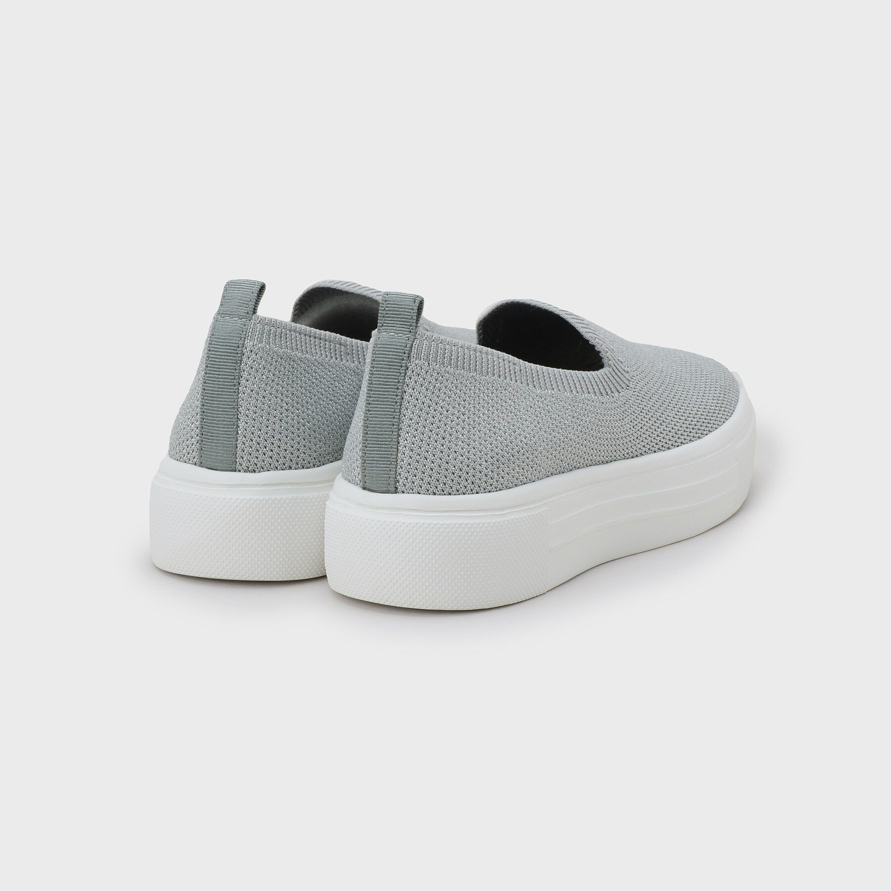 OPAQUE.CLIP「【軽量】ニットスリッポン」|パンプス|