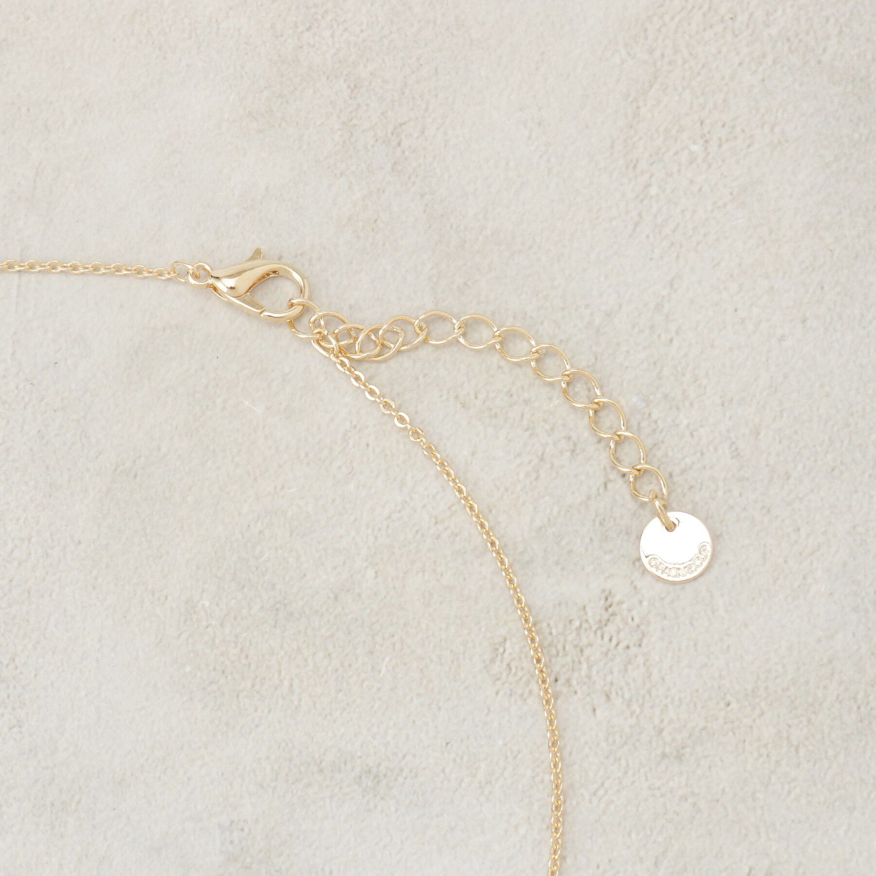 OPAQUE.CLIP「フェイクパール&times;ミニビジューショートネックレス」|ネックレス|