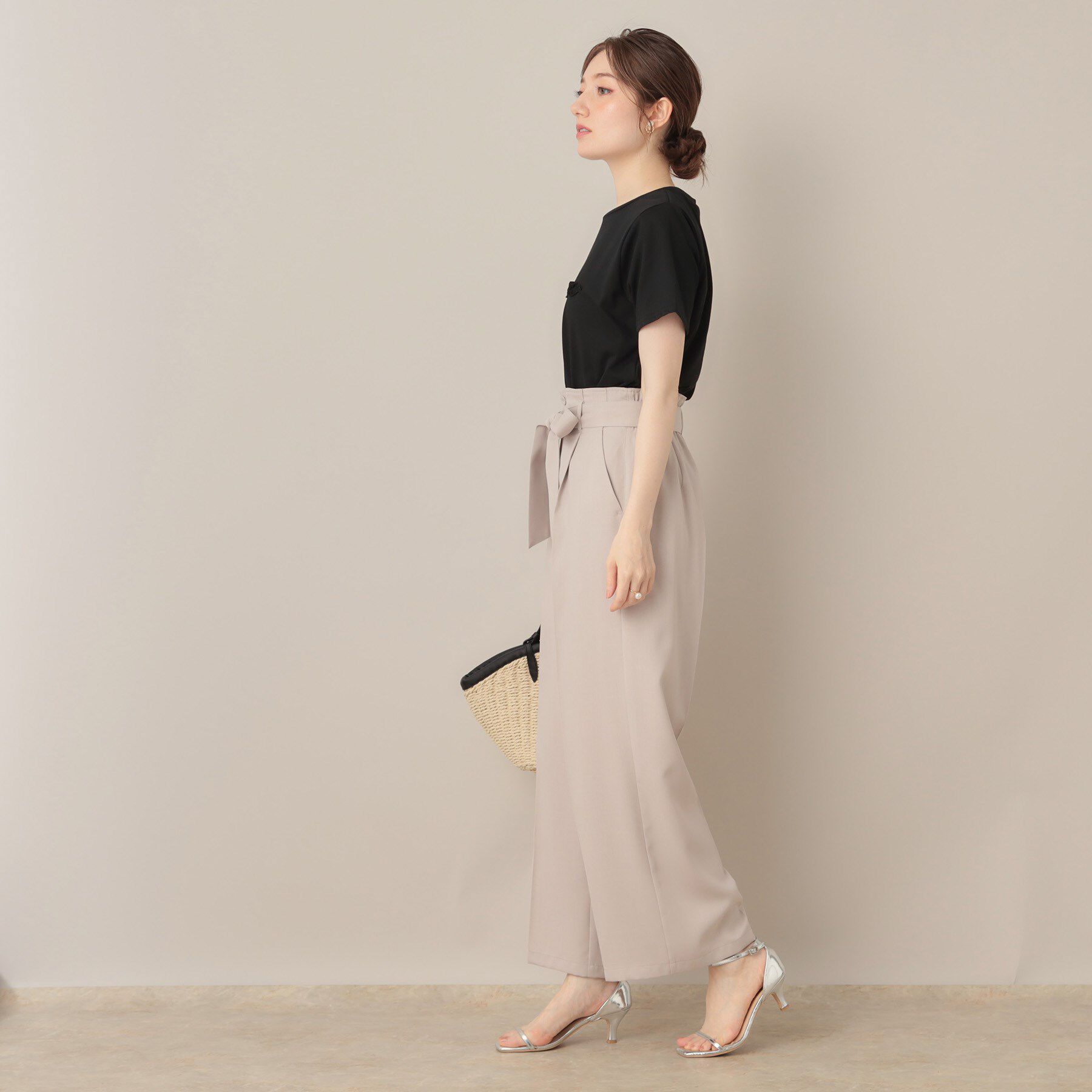 Couture broach「テープ刺繍ロゴT」|Tシャツ・カットソー|