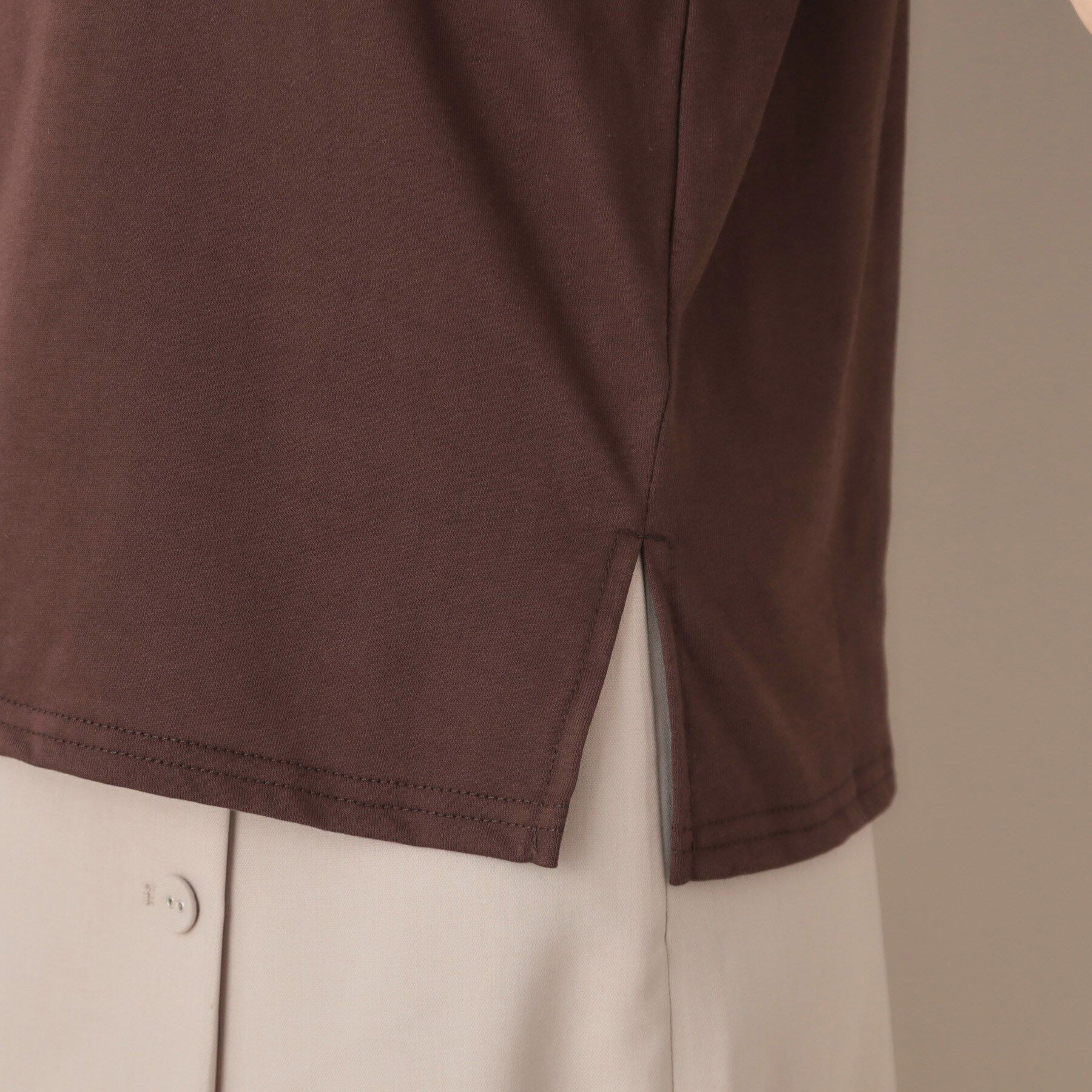 Couture broach「テープ刺繍ロゴT」|Tシャツ・カットソー|