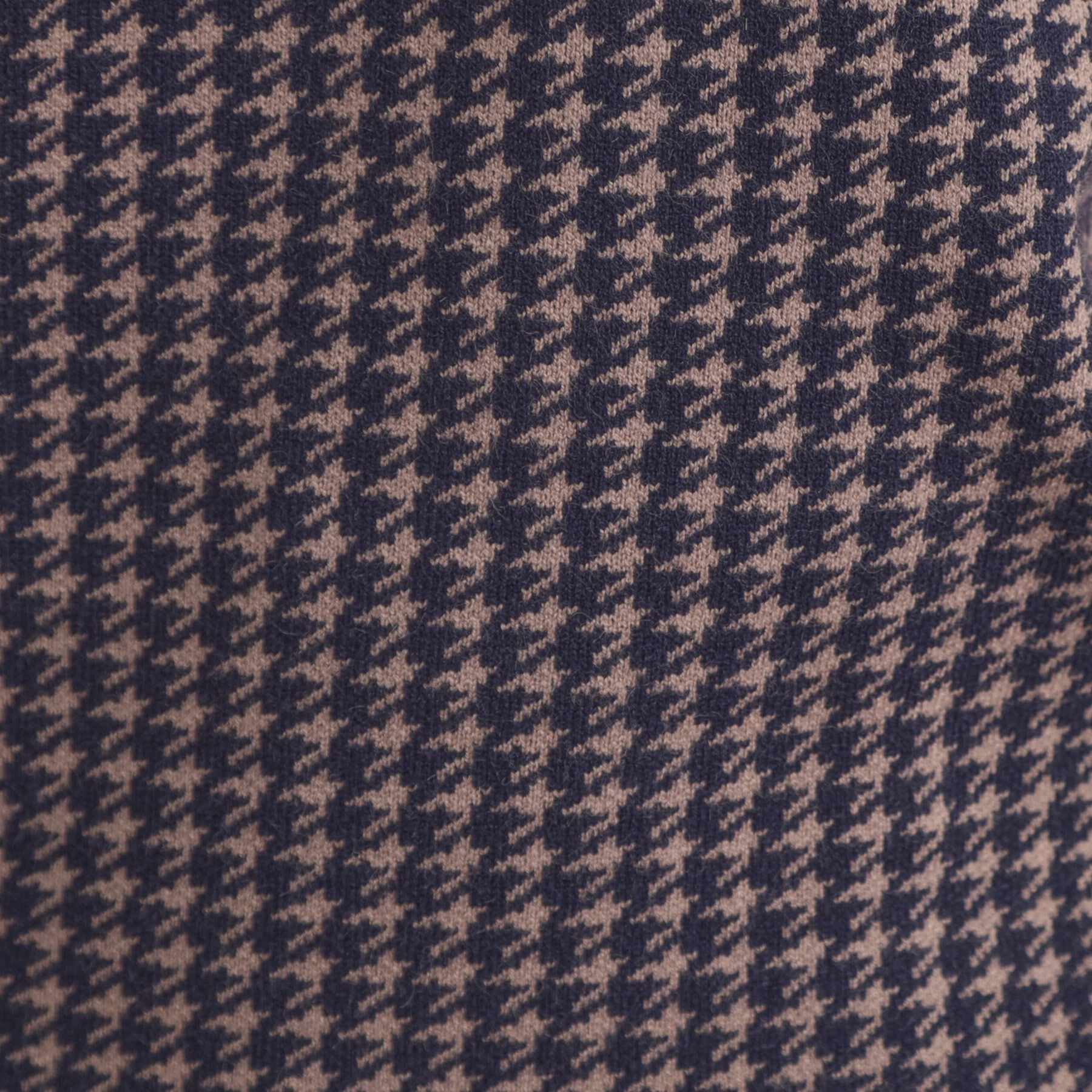 Couture broach「【クラシカル・大人レディ】千鳥ジャカードパール調タイニットトップス」|ニット・セーター|