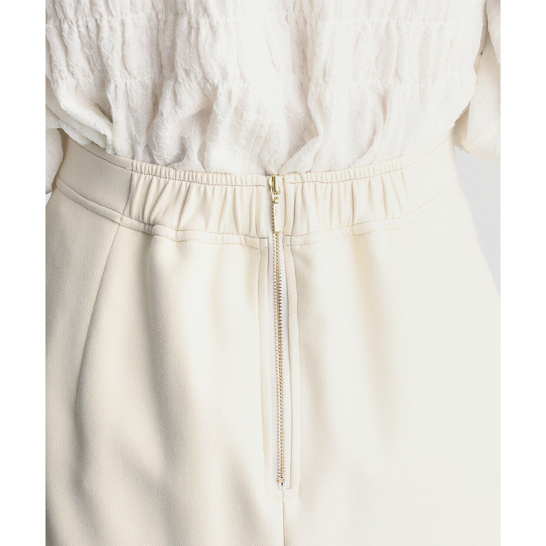 THE SHOP TK「【ONOFF活躍/セレモニー/通勤】レザー調タイトスカート/洗える」|スカート|