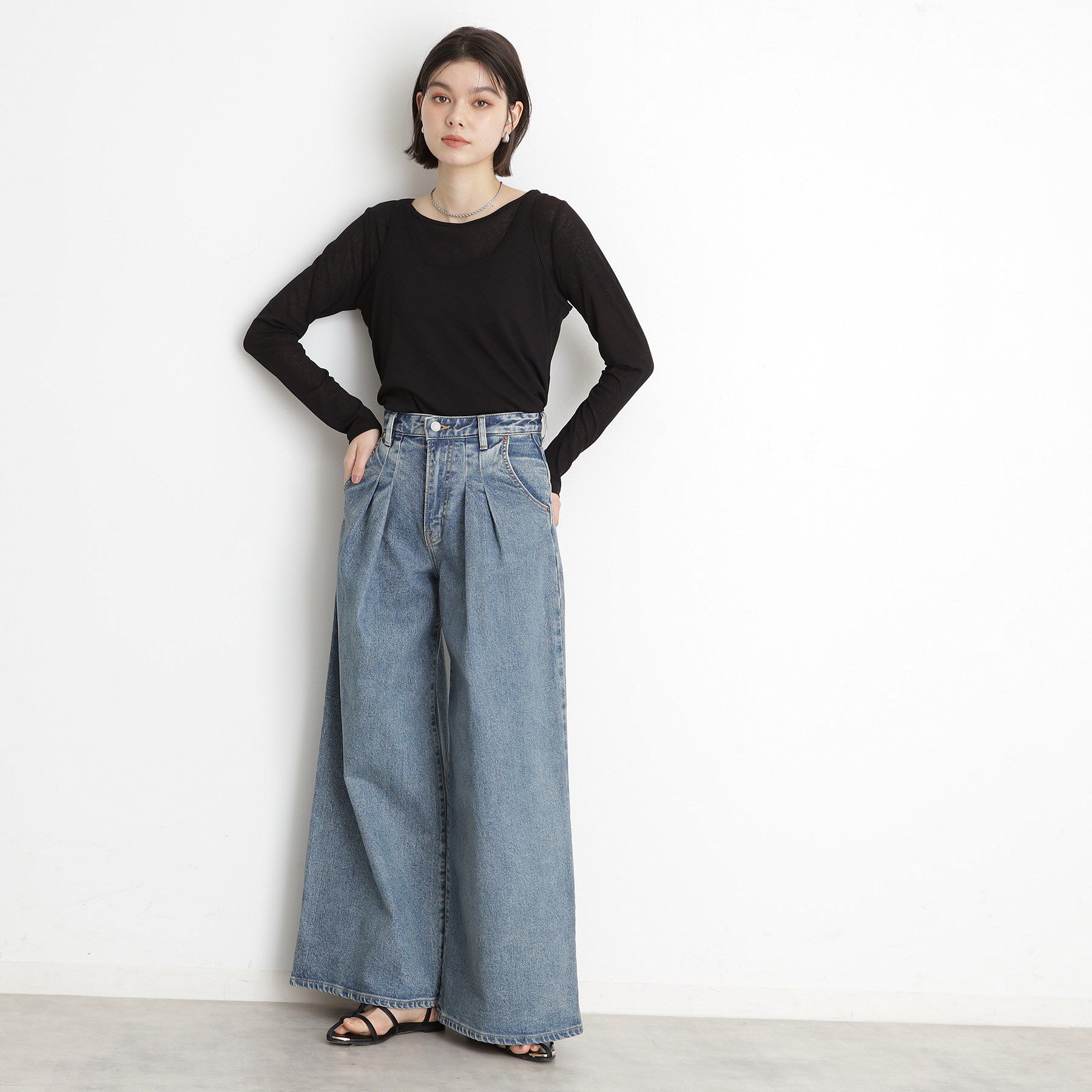 THE SHOP TK「シアーフライスレイヤード　【セットアイテム】」|Tシャツ・カットソー|