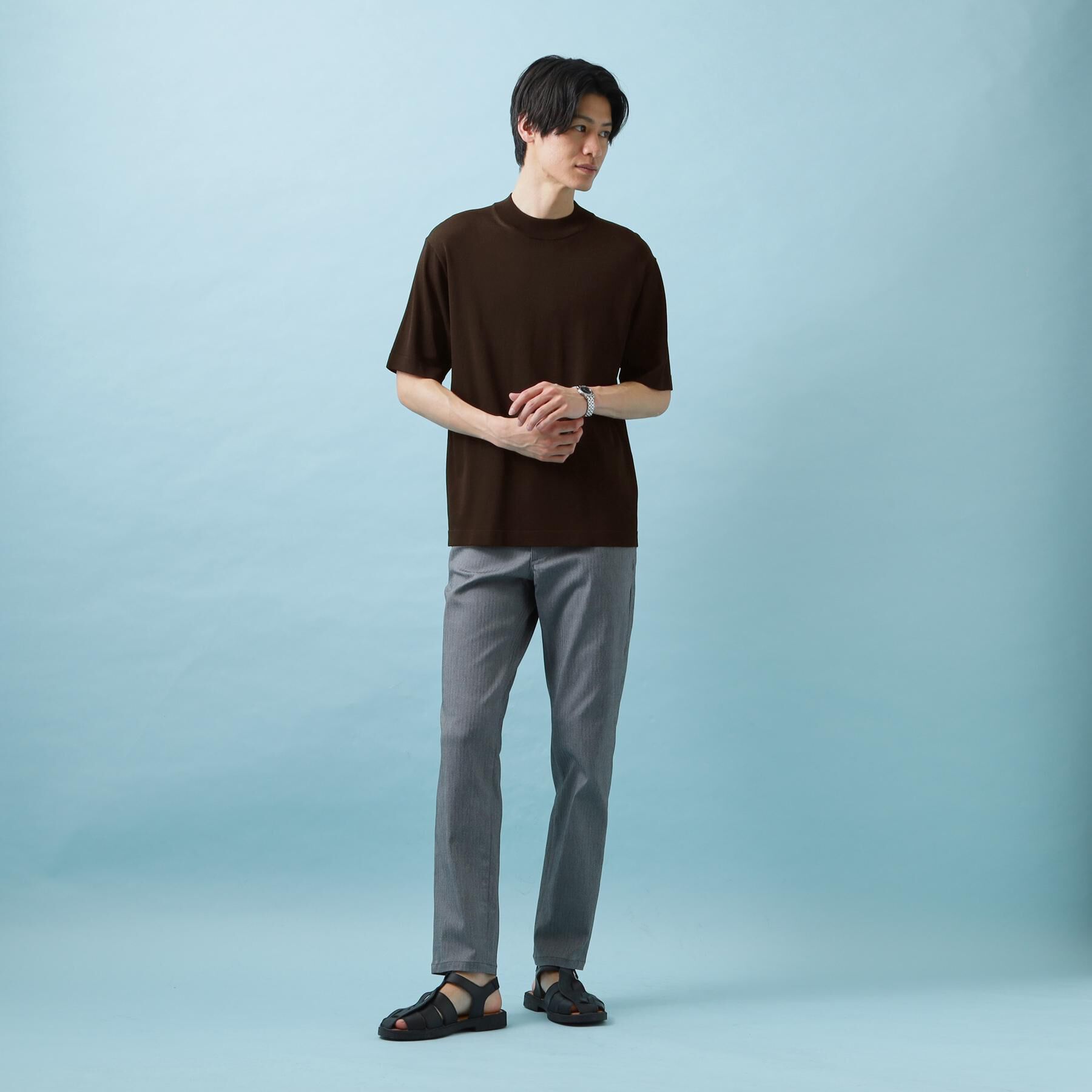 THE SHOP TK「【ひんやり快適ビジネス兼用パンツ】7DAYSパンツ COOL 接触冷感/ストレッチ/ON・OFF兼用」|その他|