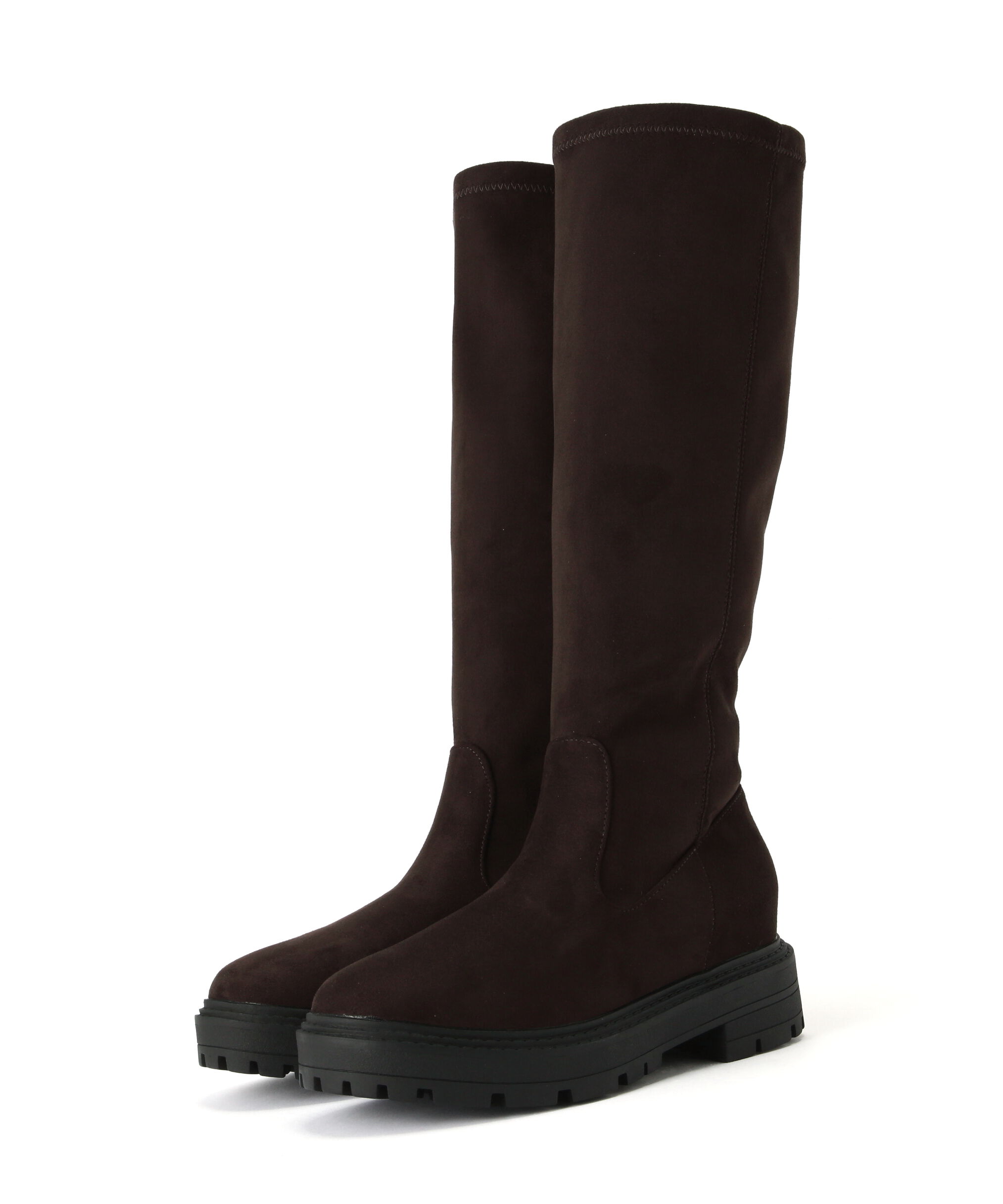  「インヒールトラックソールロングブーツ」|その他|