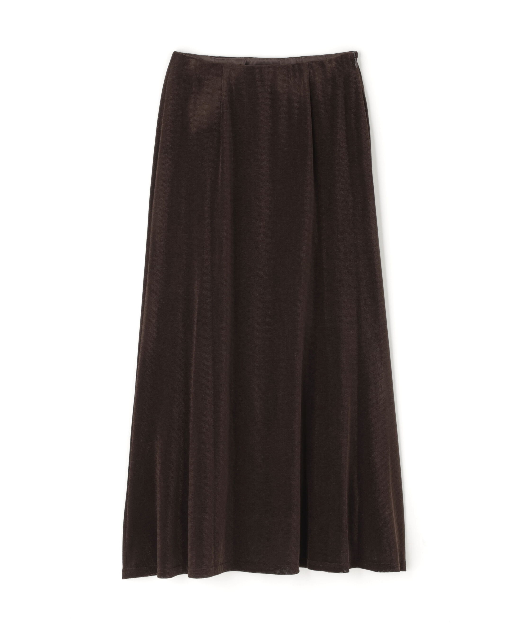  「ベロアライクナロースカート」|スカート|